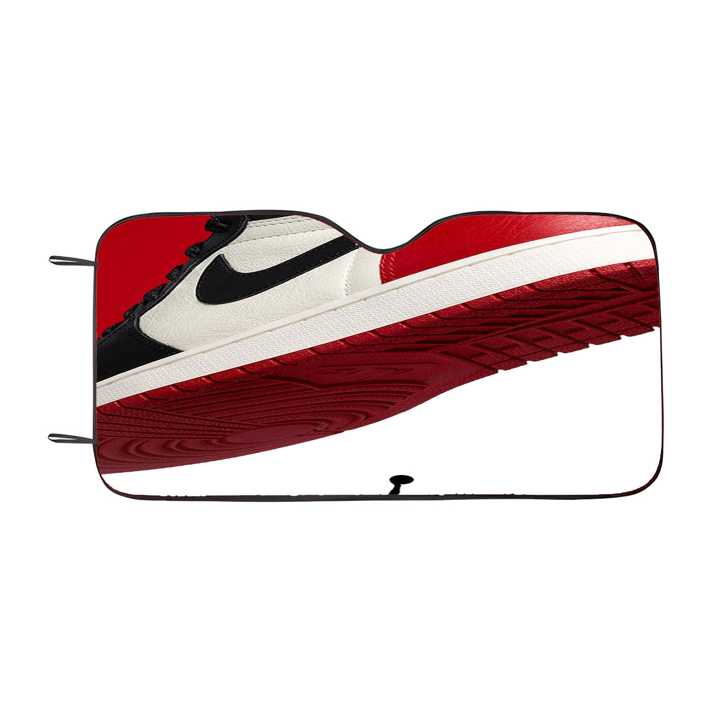 Jordan Retro Sneaker Car Auto Sun Shade Windshield Cover