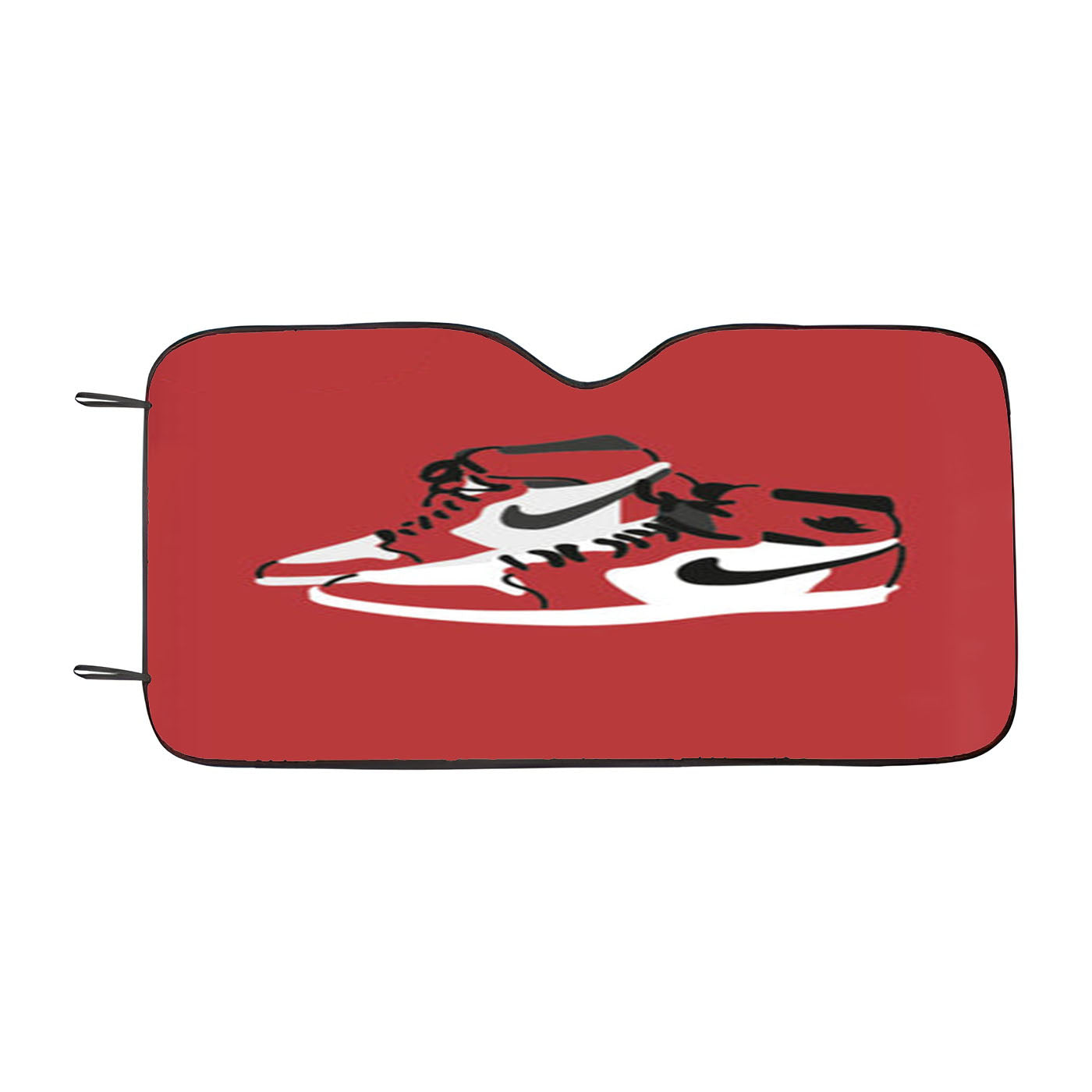 Jordans - Basketball Car Auto Sun Shade Windshield Cover