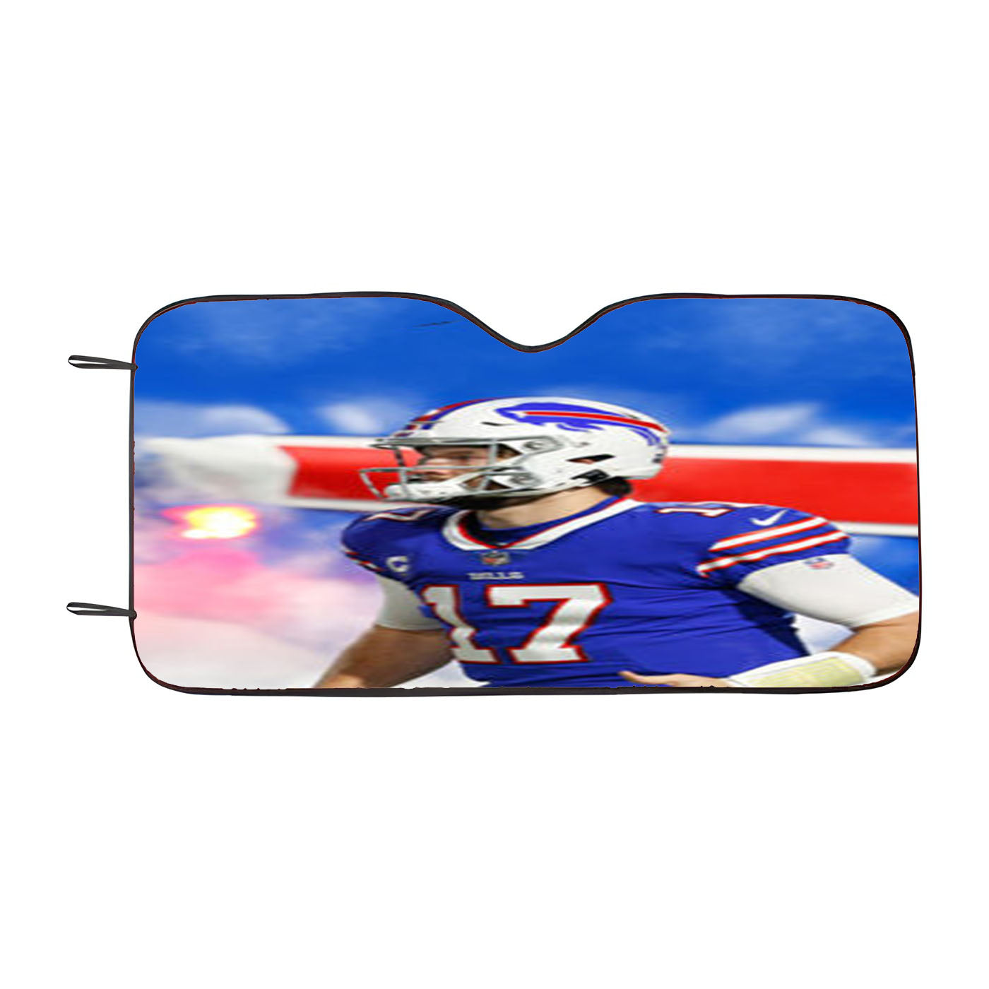Josh Allen Buffalo Bills Car Auto Sun Shade Windshield Cover
