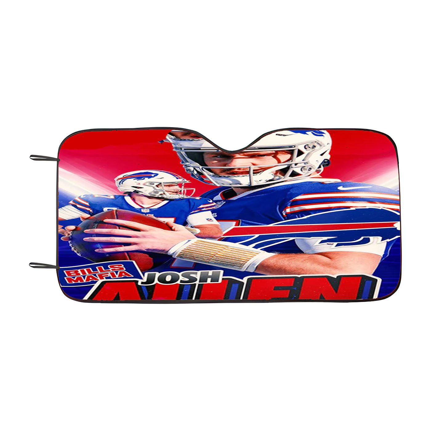 Josh Allen Buffalo Bills 1 Car Auto Sun Shade Windshield Cover