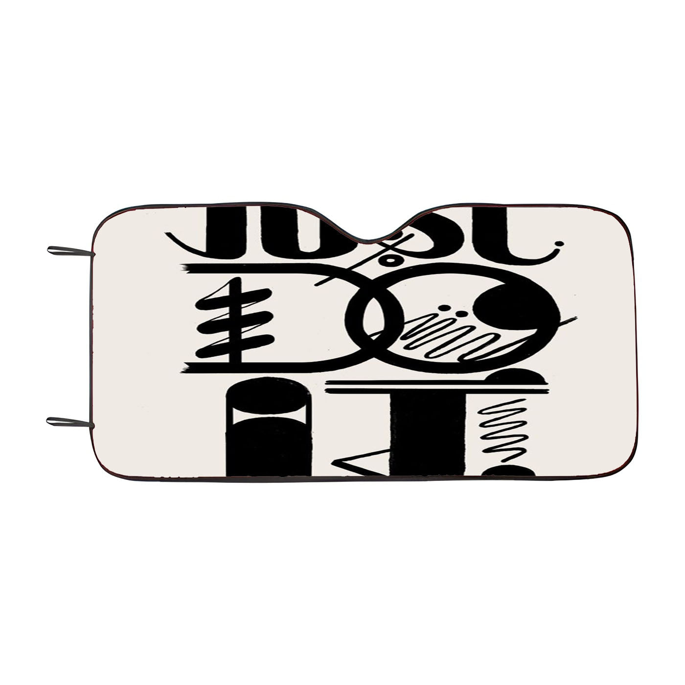 Just Do It Typography Car Auto Sun Shade Windshield Cover