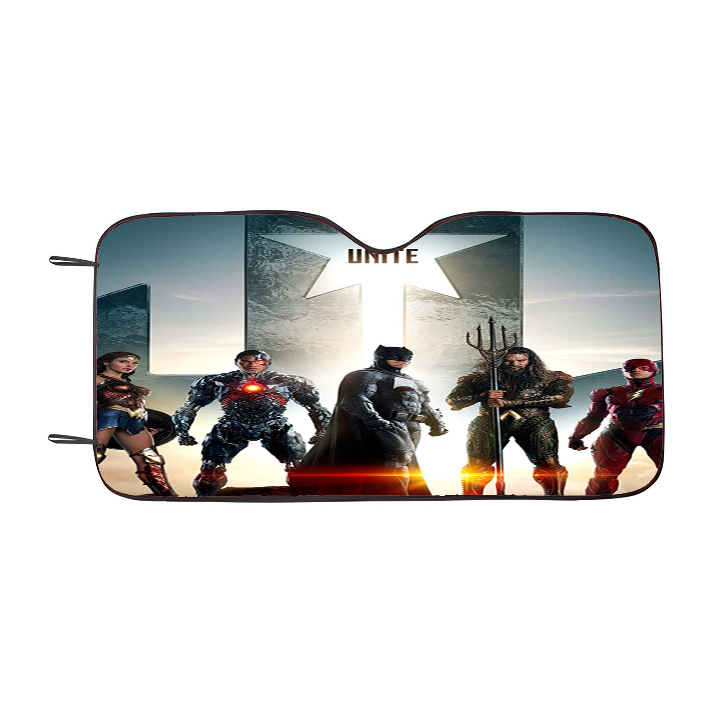 Justice League Car Auto Sun Shade Windshield Cover