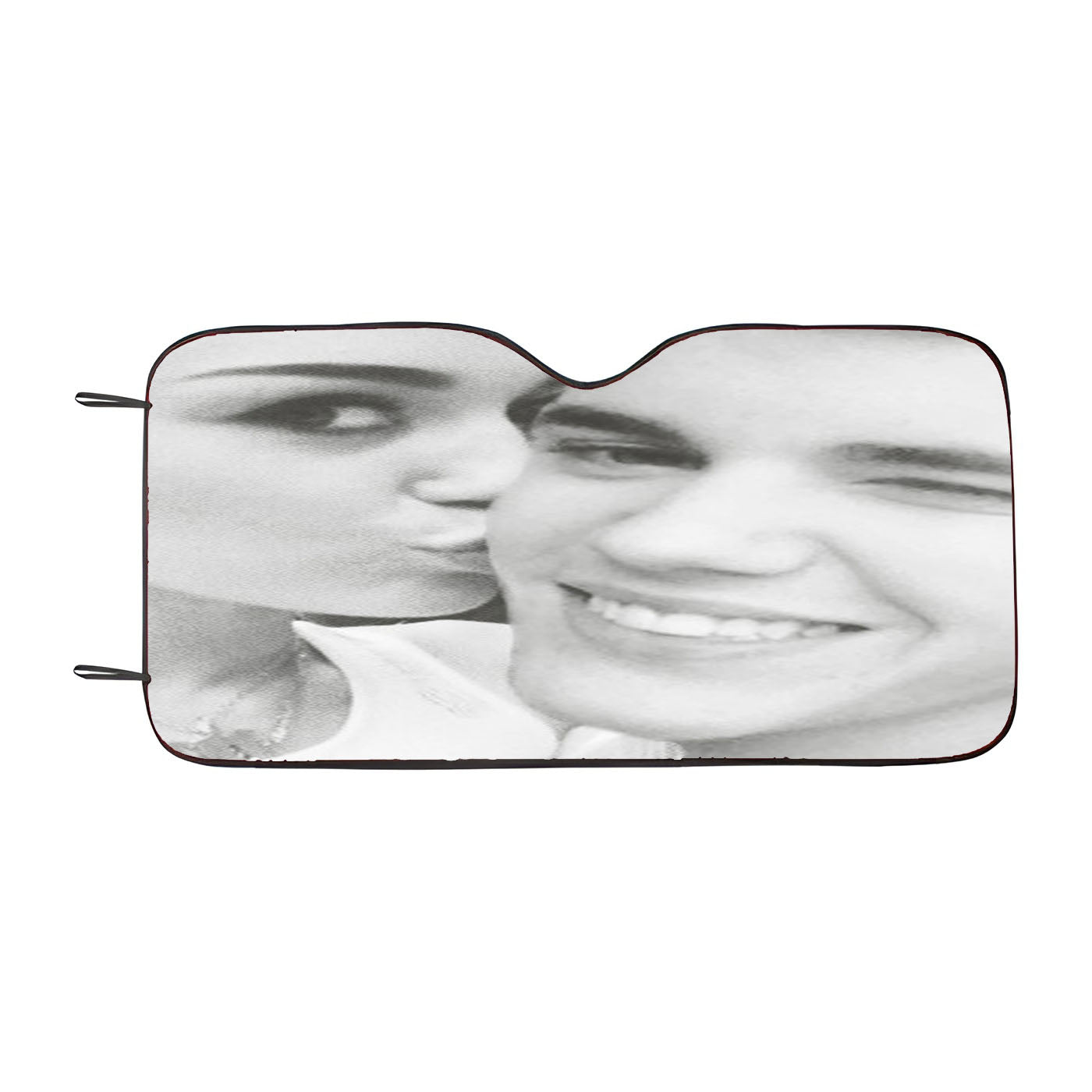 Justin Bieber And Miley Cyrus Car Auto Sun Shade Windshield Cover