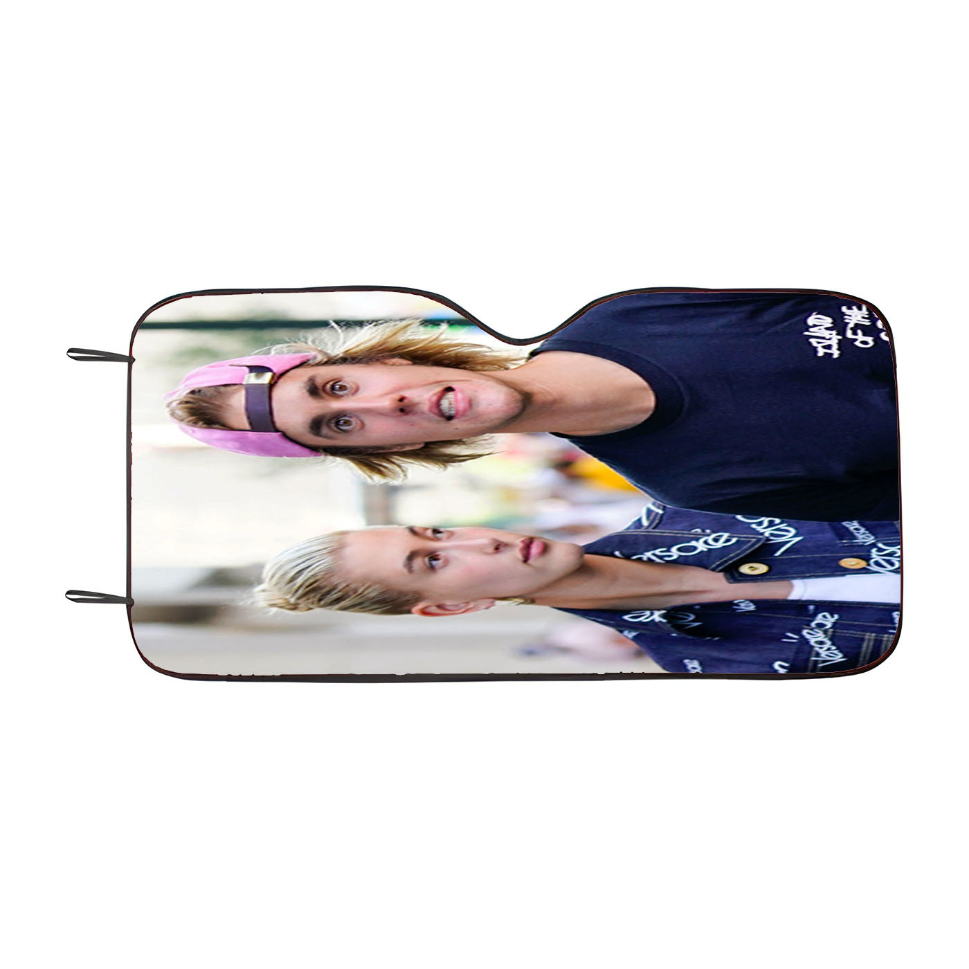 Justin Bieber Hailey Baldwin Engagement Car Auto Sun Shade Windshield Cover