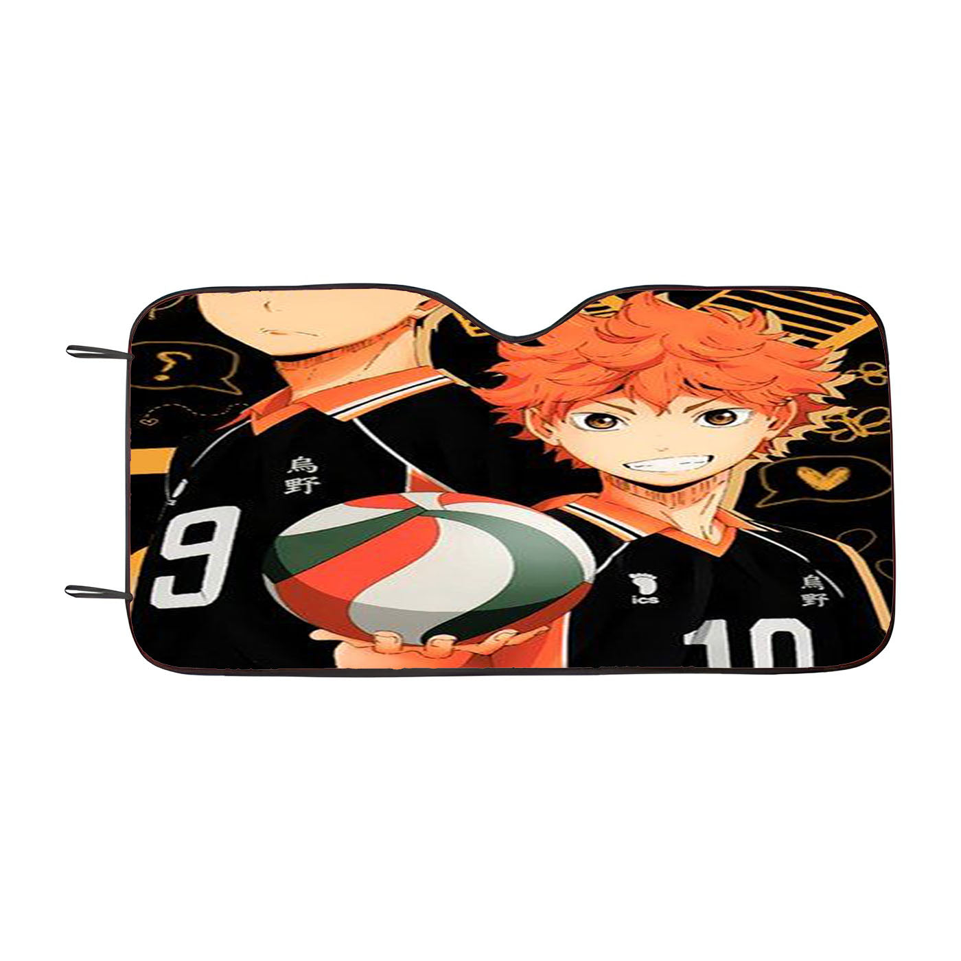 Kageyama Tobio X Shouyou Hinata Haikyuu Anime Car Auto Sun Shade Windshield Cover