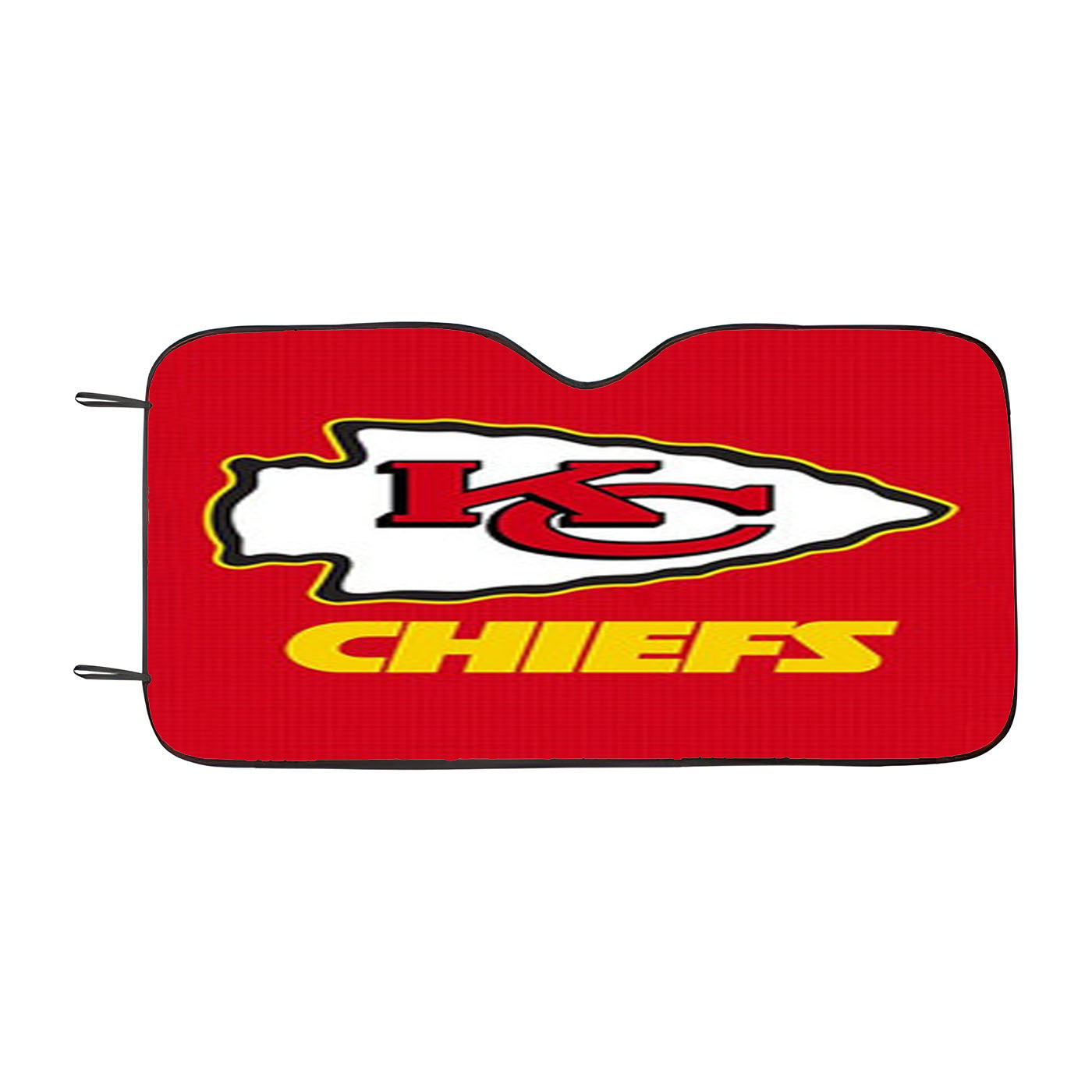 Kansas City Chiefs 2 Car Auto Sun Shade Windshield Cover