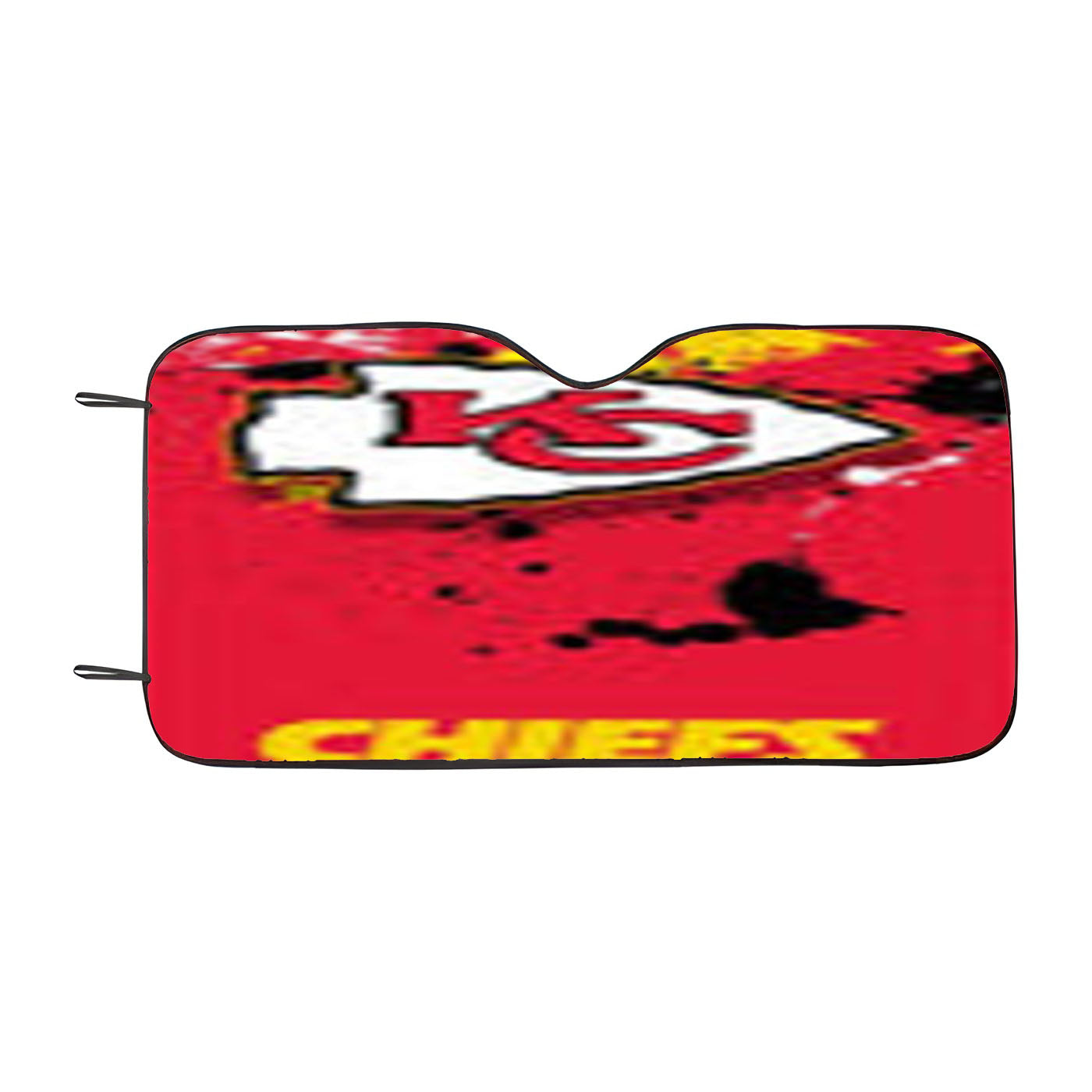 Kansas City Chiefs 3 Car Auto Sun Shade Windshield Cover