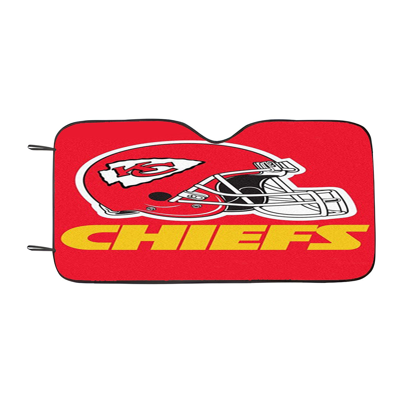 Kansas City Chiefs Helmet Car Auto Sun Shade Windshield Cover