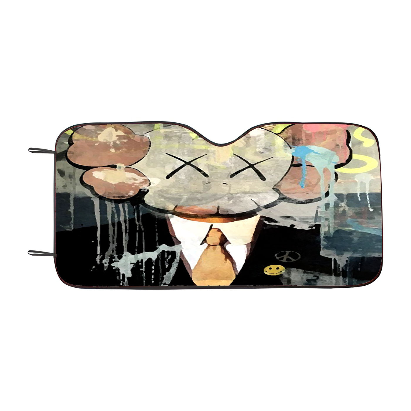 Kaws Mural Painting Car Auto Sun Shade Windshield Cover