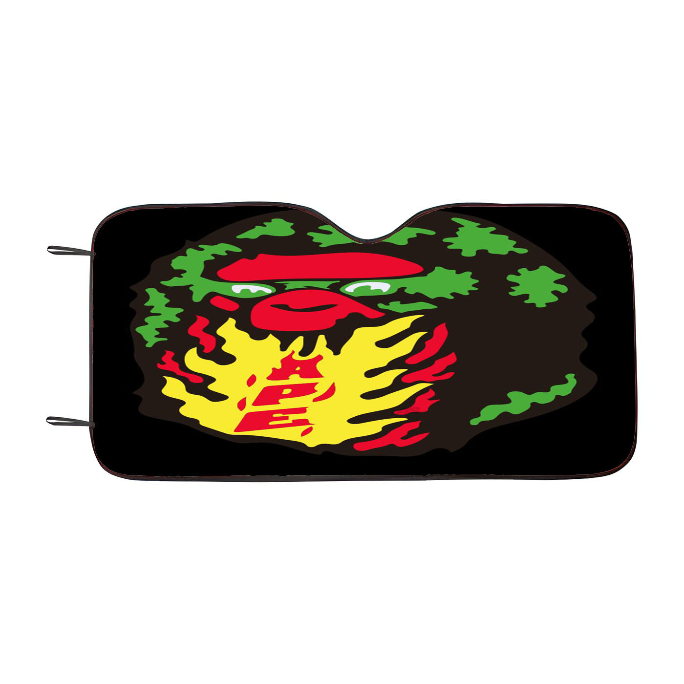 Kaws X Ape Car Auto Sun Shade Windshield Cover
