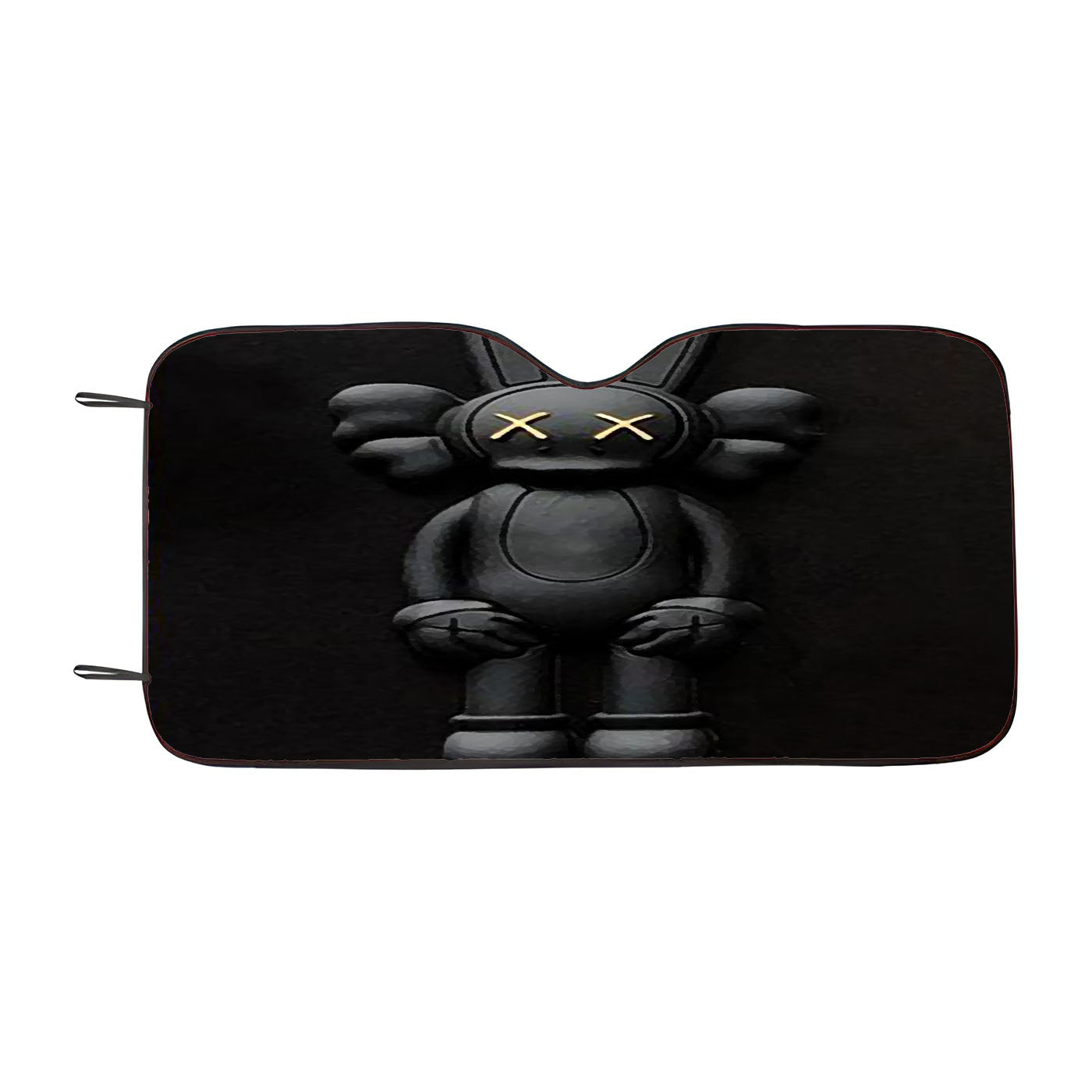 Kaws X Black Rabbit Car Auto Sun Shade Windshield Cover