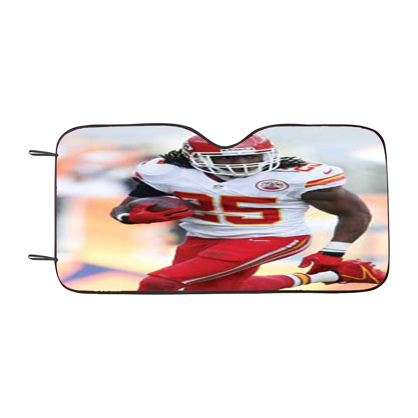 Kc Chiefs Jamaal Charles Car Auto Sun Shade Windshield Cover