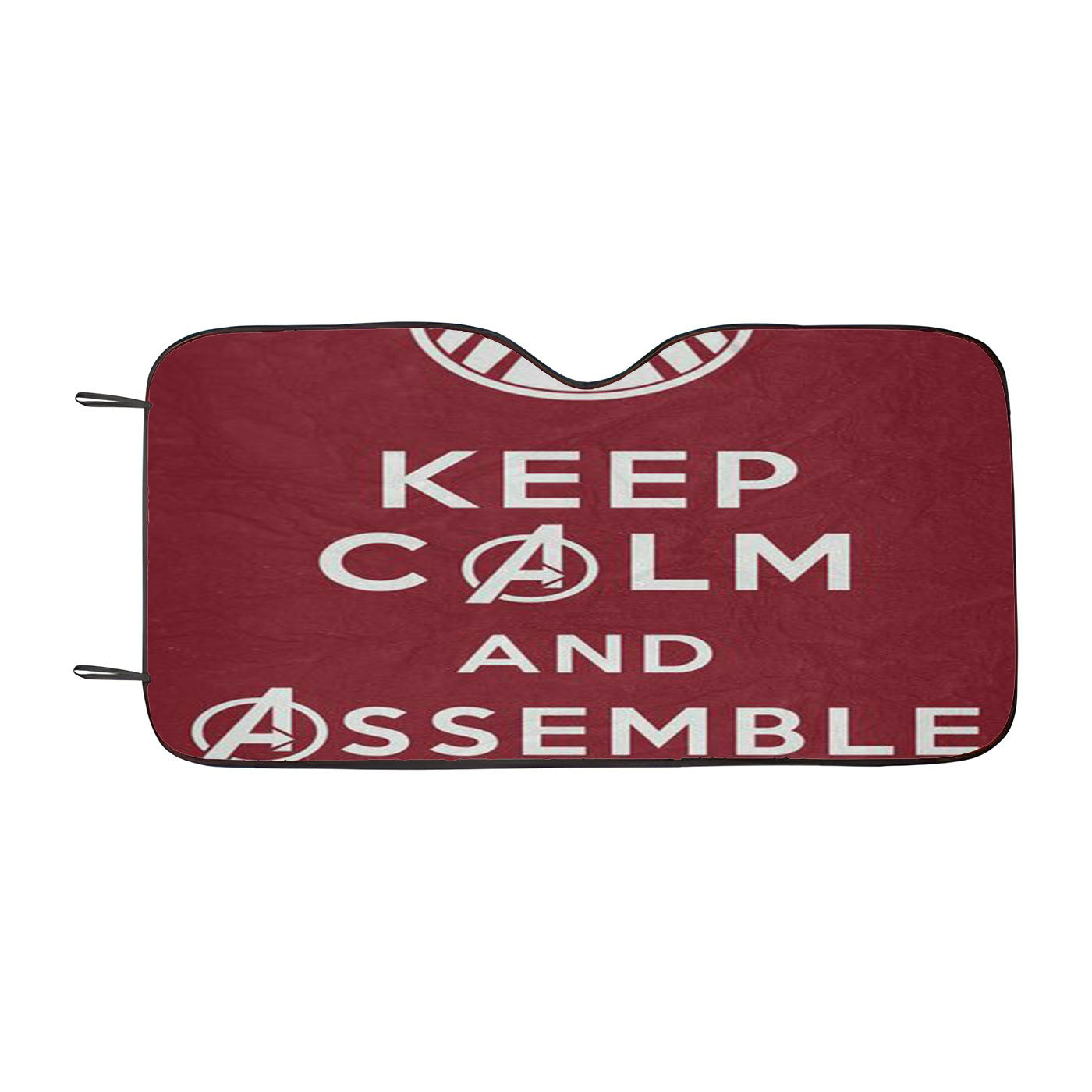 Keep Calm And Assemble Car Auto Sun Shade Windshield Cover