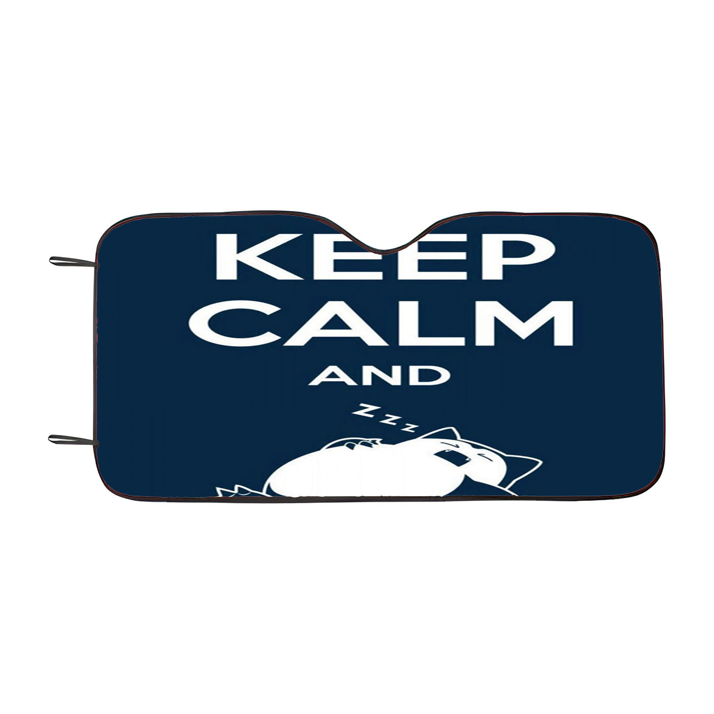 Keep Calm And Zzz Quote Car Auto Sun Shade Windshield Cover