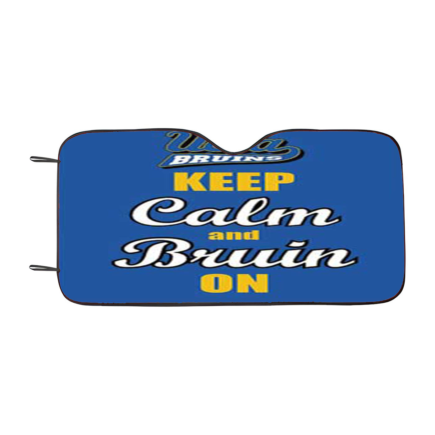 Keep Calm Bruin On Car Auto Sun Shade Windshield Cover