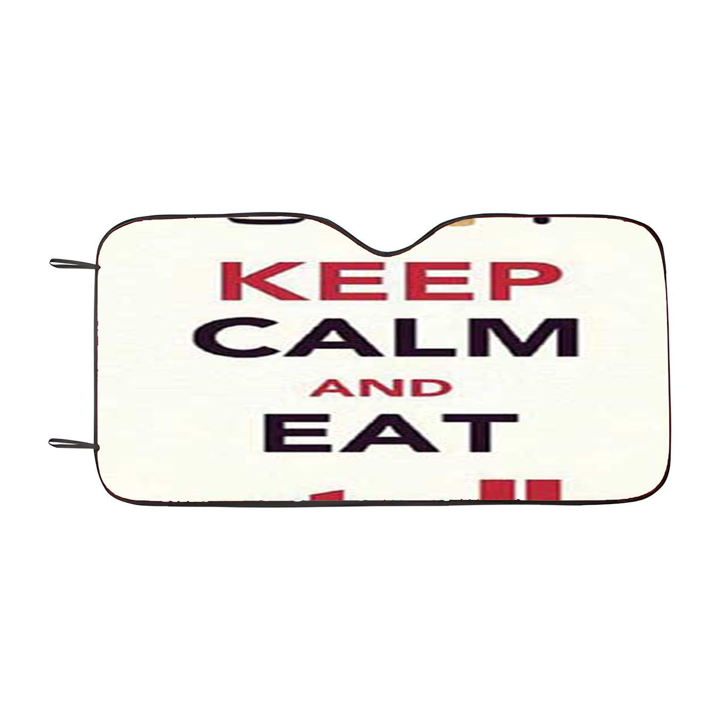 Keep Calm Eat Nutella Car Auto Sun Shade Windshield Cover