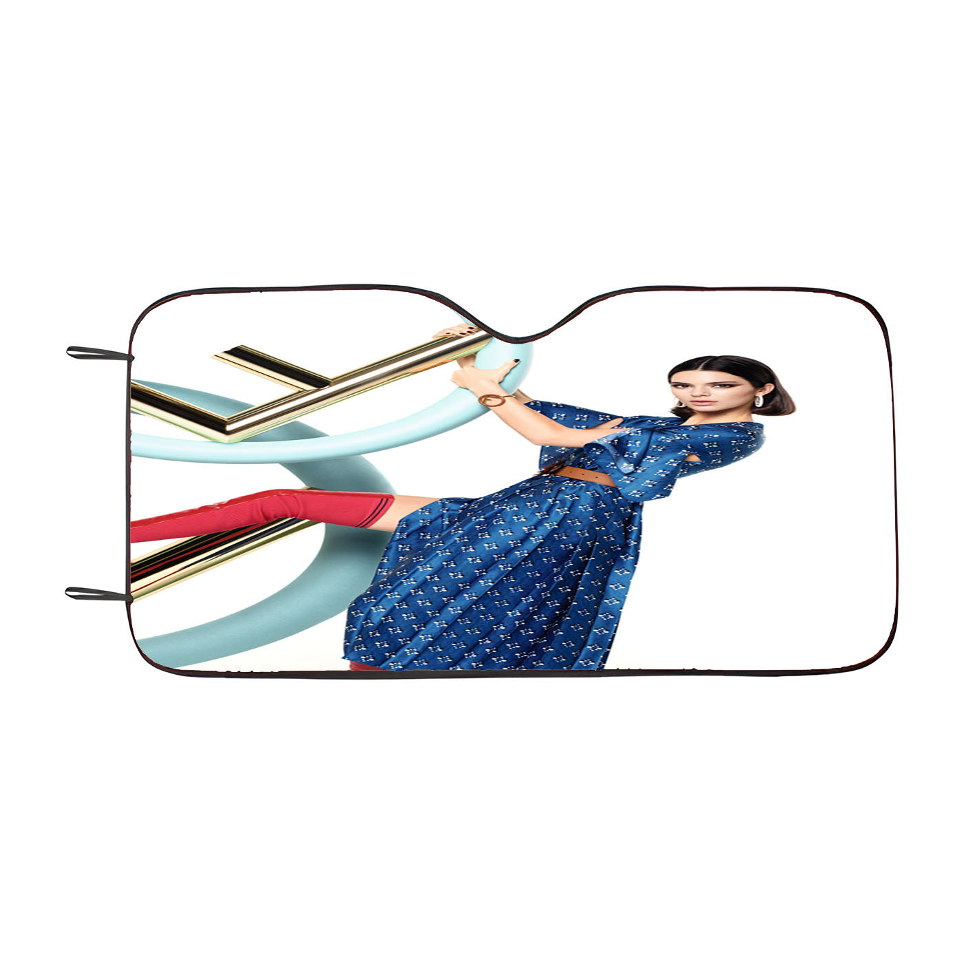 Kendall Jenner Car Auto Sun Shade Windshield Cover