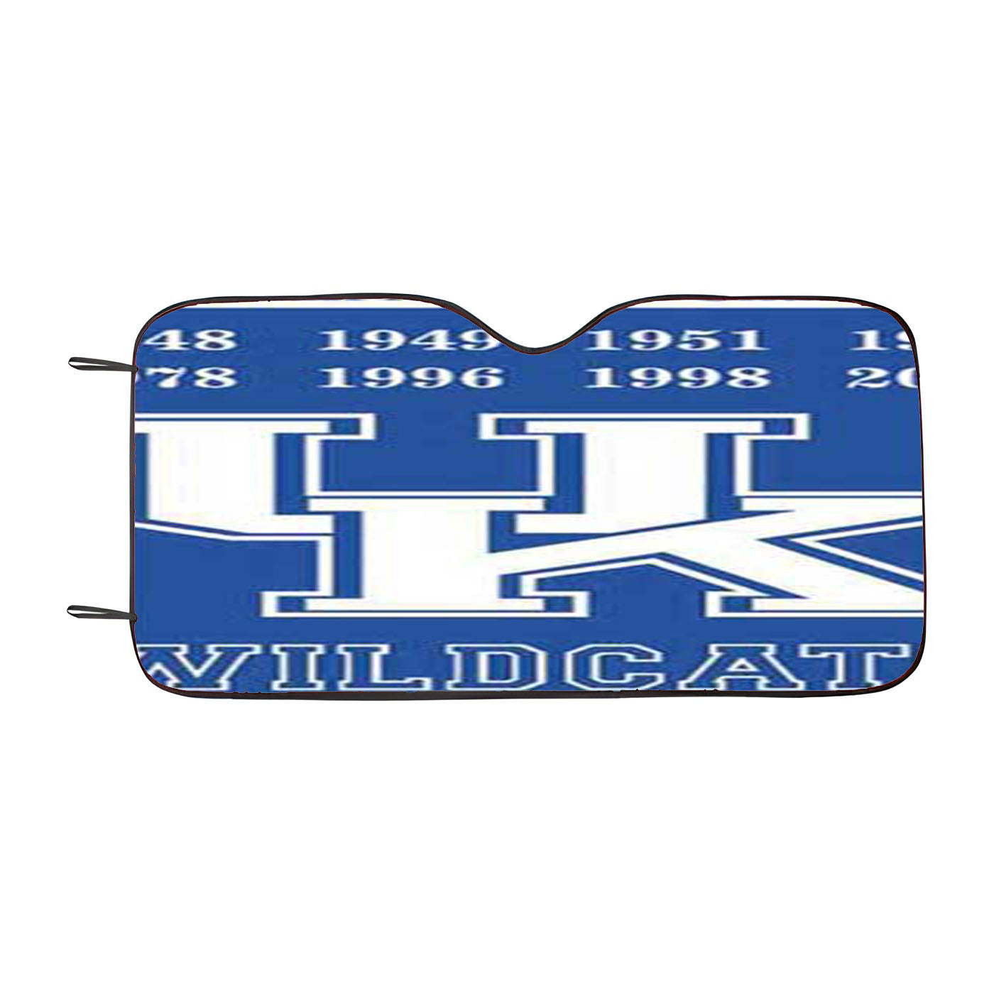 Kentucky Wildcars Championship Banner Car Auto Sun Shade Windshield Cover