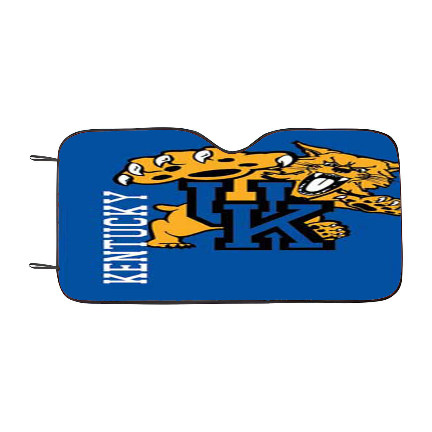 Kentucky Wildcats On Blue Car Auto Sun Shade Windshield Cover