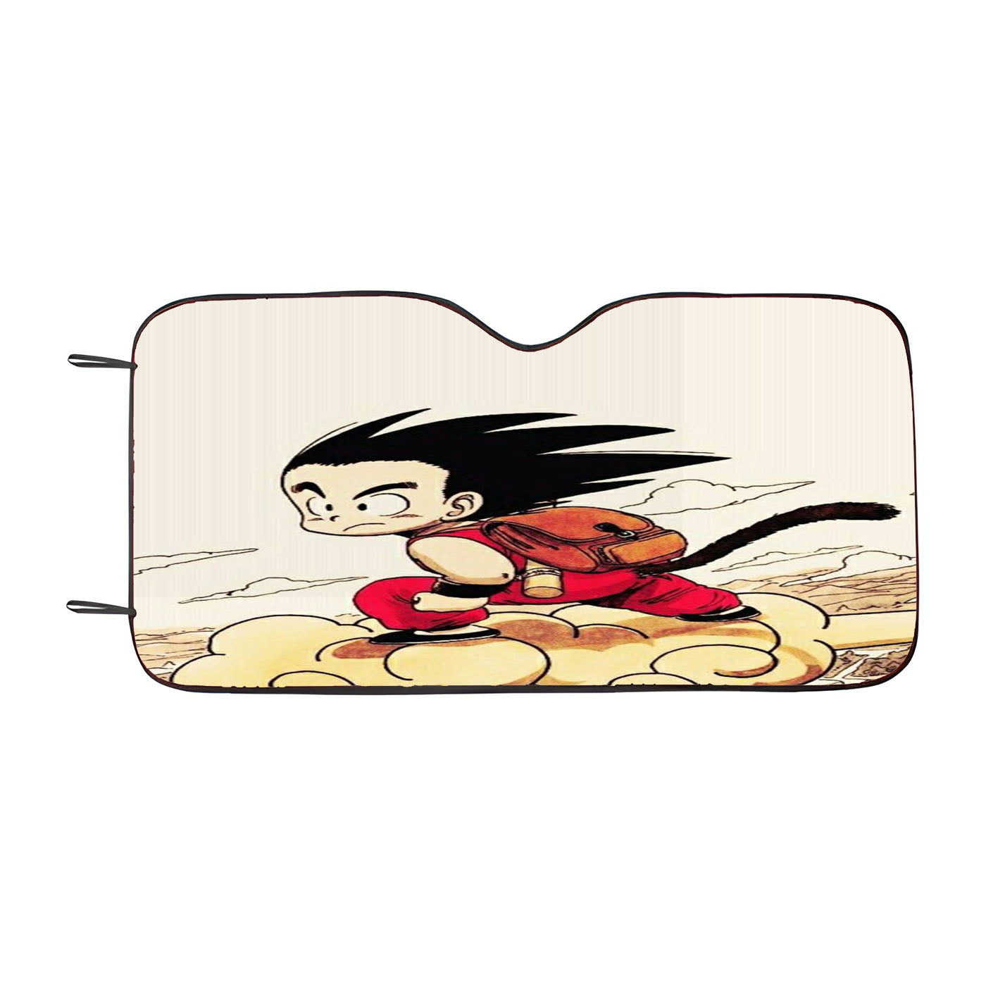 Kid Goku Dragon Ball Car Auto Sun Shade Windshield Cover