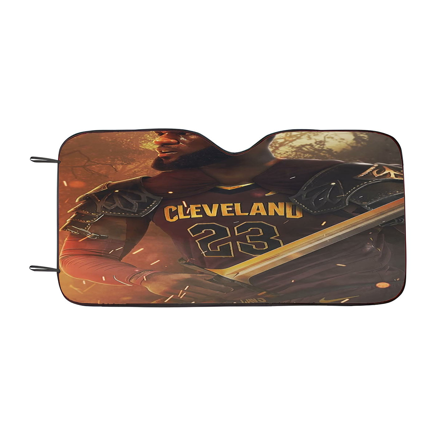 King Lebron James Car Auto Sun Shade Windshield Cover