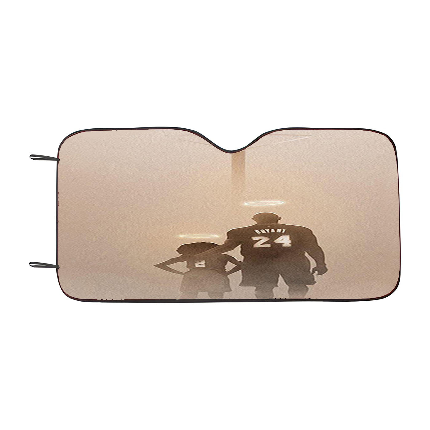 Kobe And Gigi Bryant Heaven Car Auto Sun Shade Windshield Cover