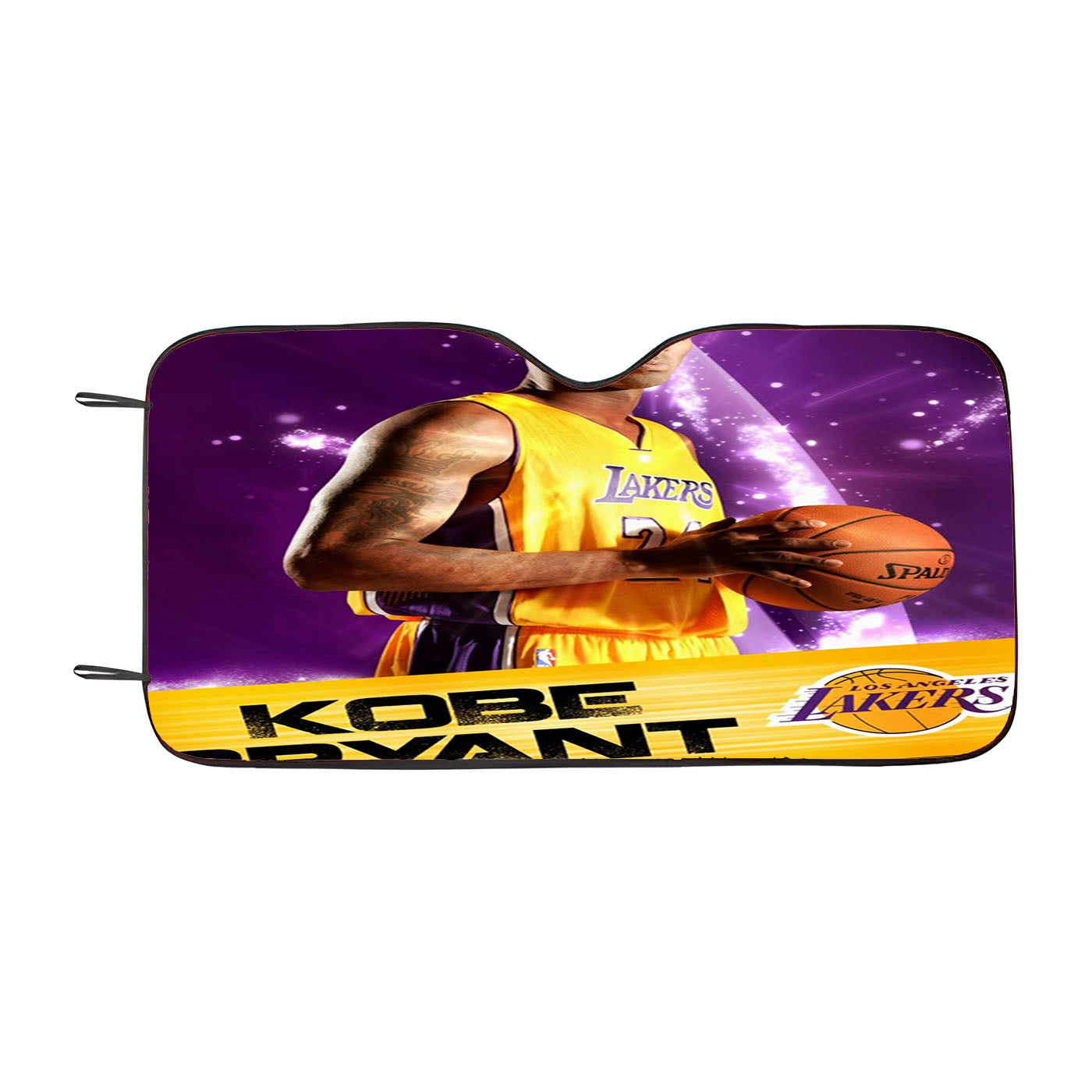 Kobe Bryant Lakers Nba Team Car Auto Sun Shade Windshield Cover