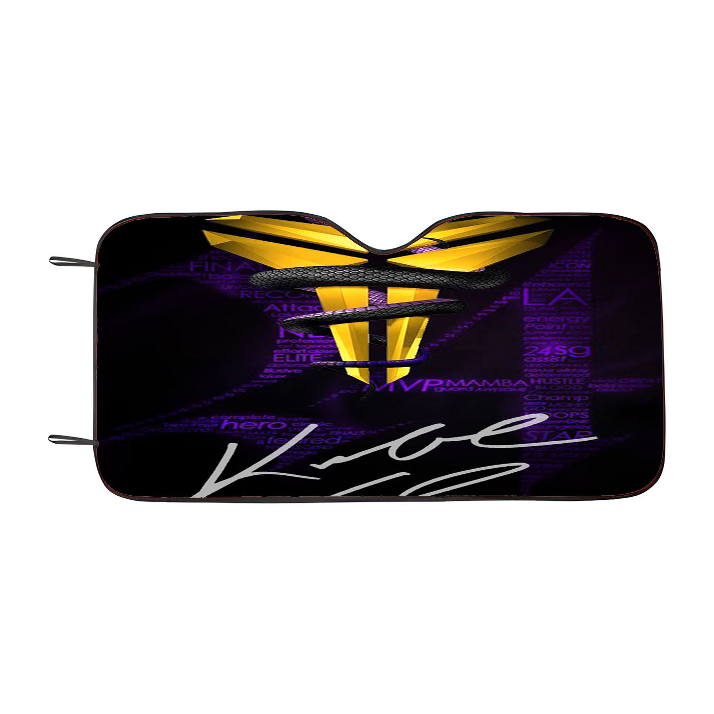 Kobe Bryant Nba Black Mamba Car Auto Sun Shade Windshield Cover