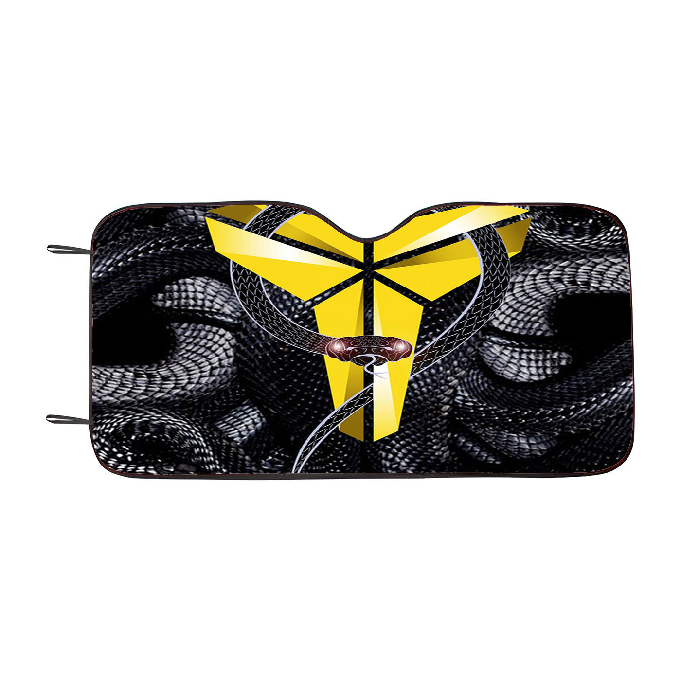 Kobe Bryant Nike Snake Logo Car Auto Sun Shade Windshield Cover