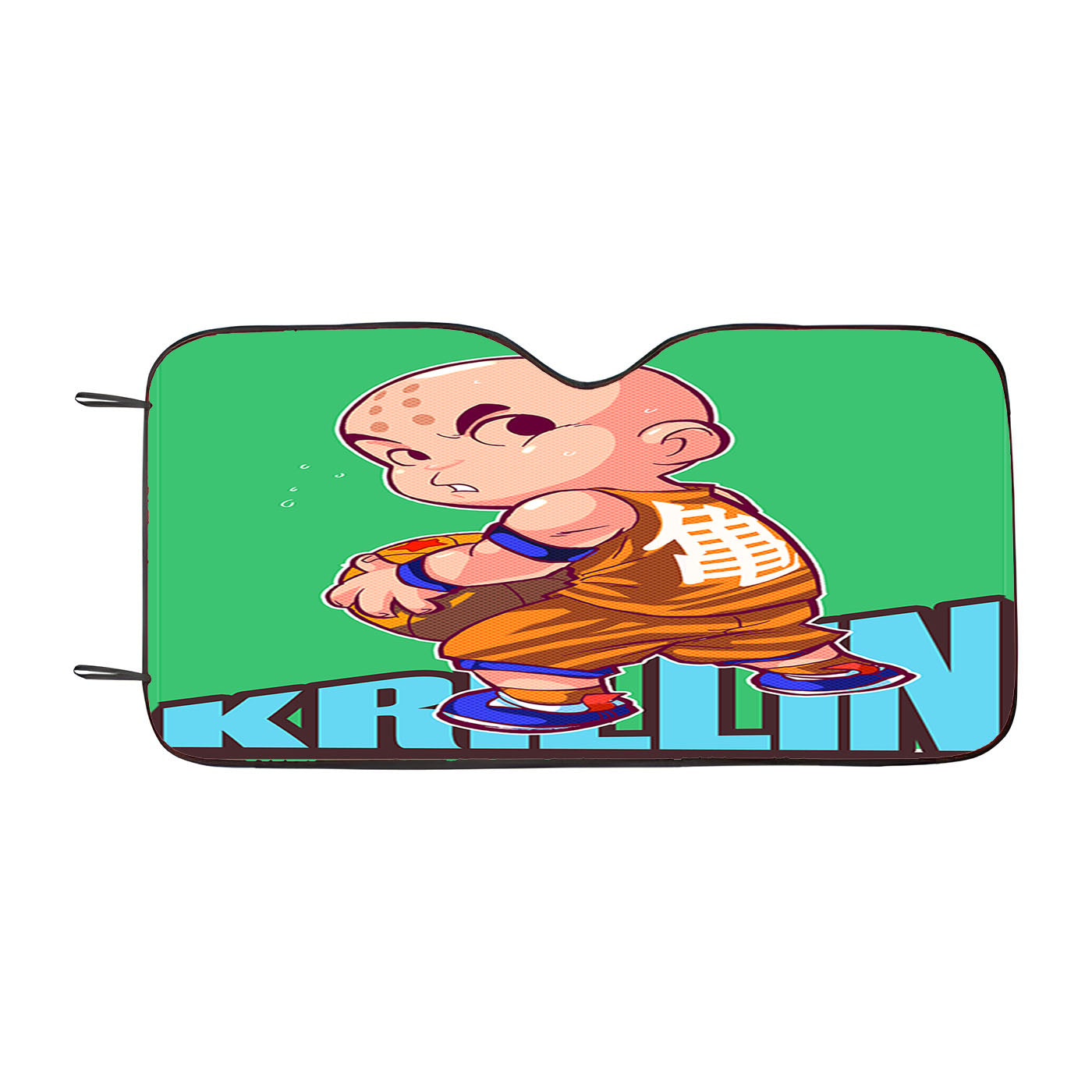 Krillin Basketball Drago Car Auto Sun Shade Windshield Cover