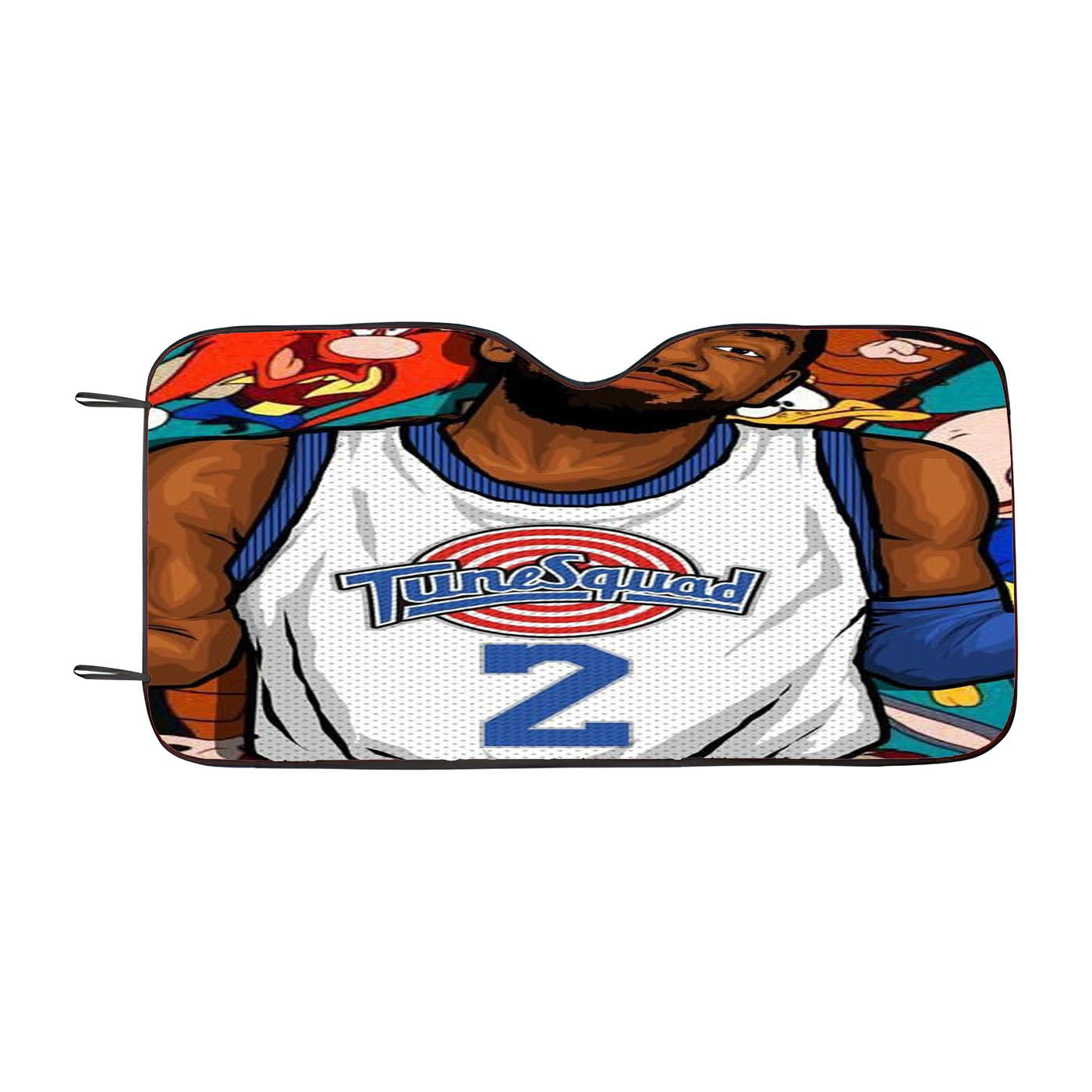 Kyrie Irving Space Jam Tunes Squad Car Auto Sun Shade Windshield Cover