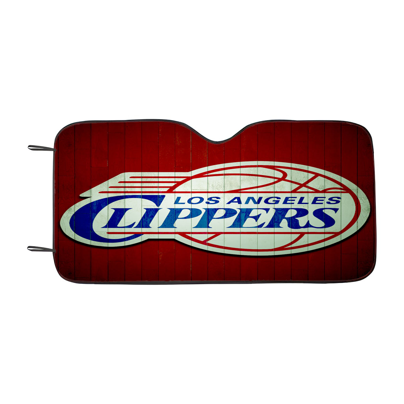 La Clippers Hardwood Car Auto Sun Shade Windshield Cover