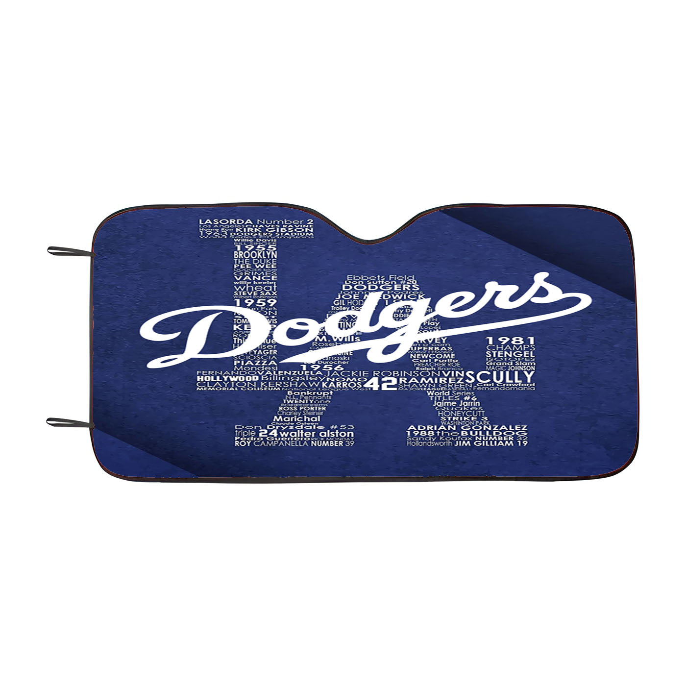 La Dodgers Car Auto Sun Shade Windshield Cover