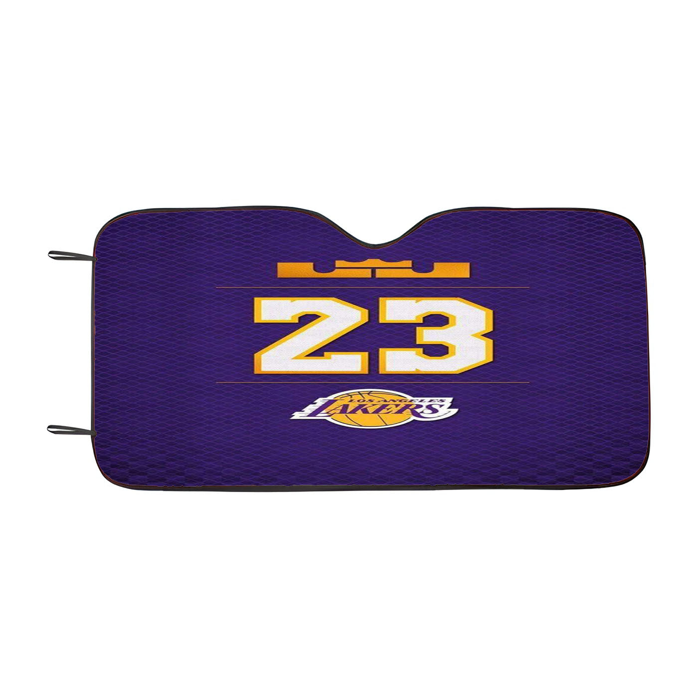 Lakers 23 Los Angeles Texture Car Auto Sun Shade Windshield Cover