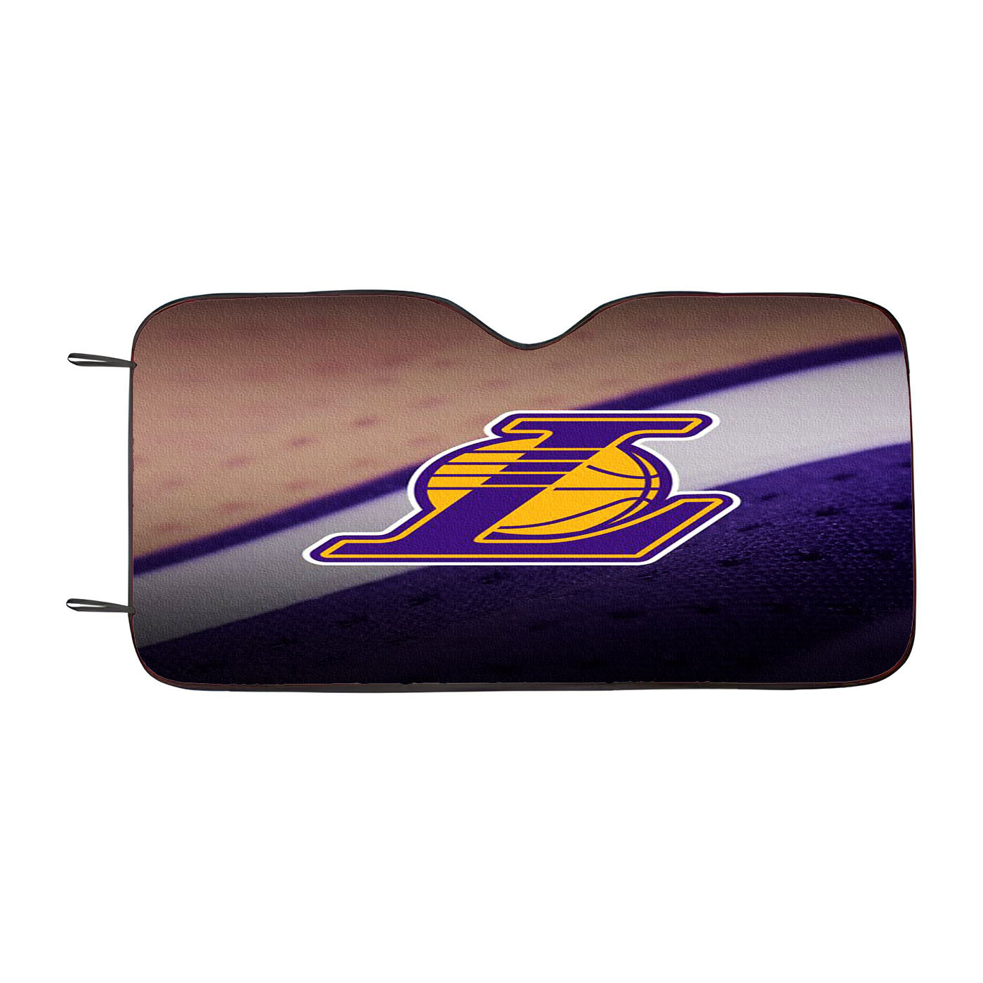 Lakers Logo Jersey Canvas Car Auto Sun Shade Windshield Cover