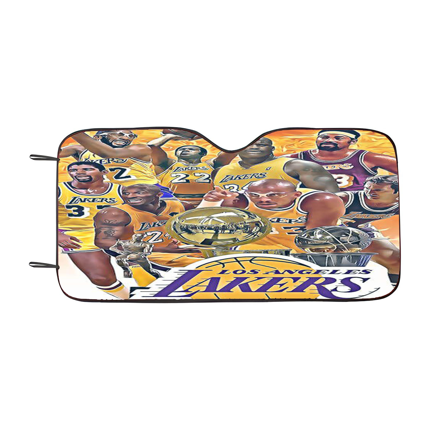 Lakers Los Angeles Team Squad Car Auto Sun Shade Windshield Cover
