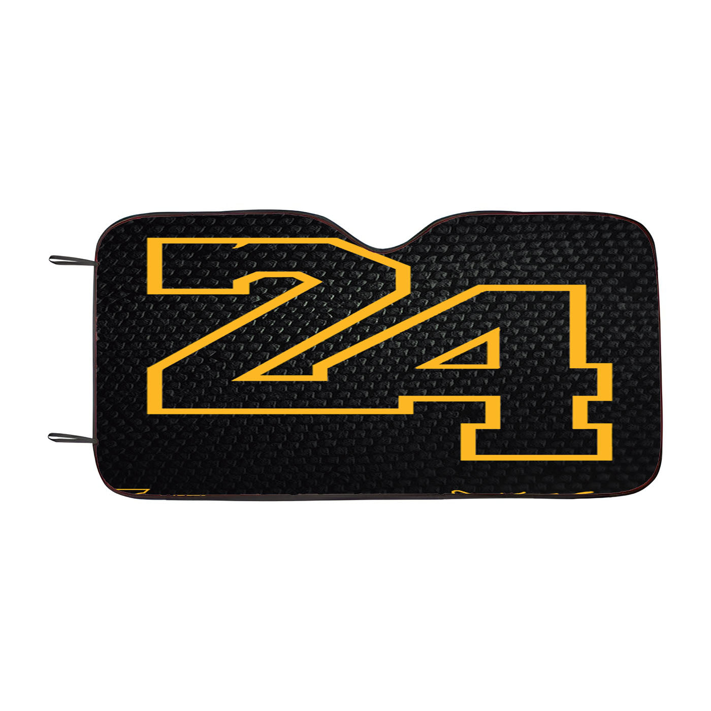 Lakers Number 24 Deluxe Car Auto Sun Shade Windshield Cover
