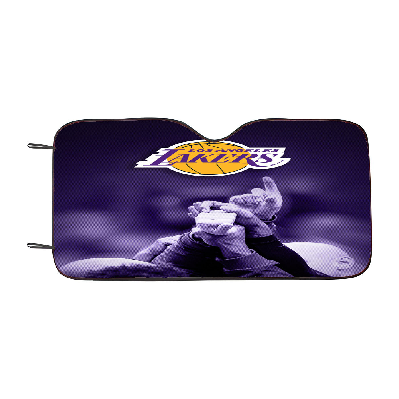 Lakers Team Los Angeles Number One Car Auto Sun Shade Windshield Cover