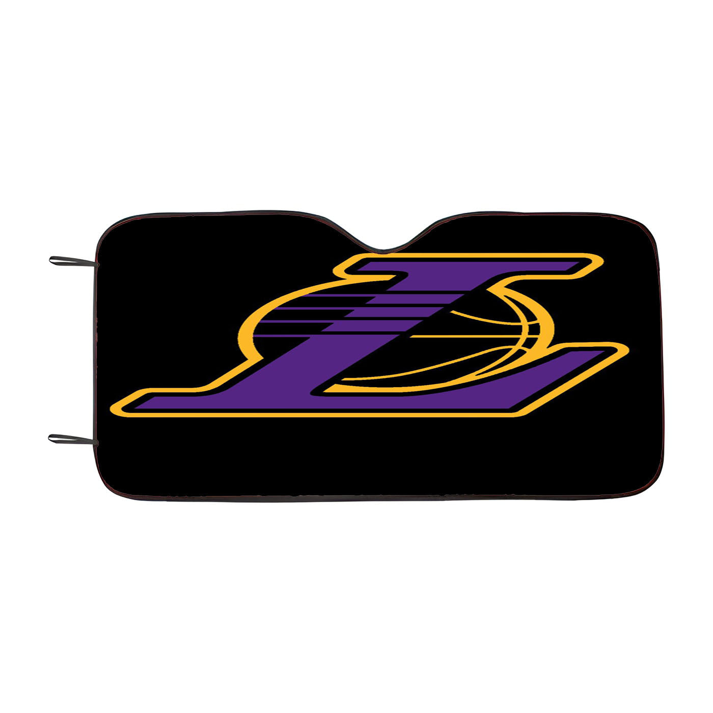 Lakers Team Purple Classic Nba Car Auto Sun Shade Windshield Cover