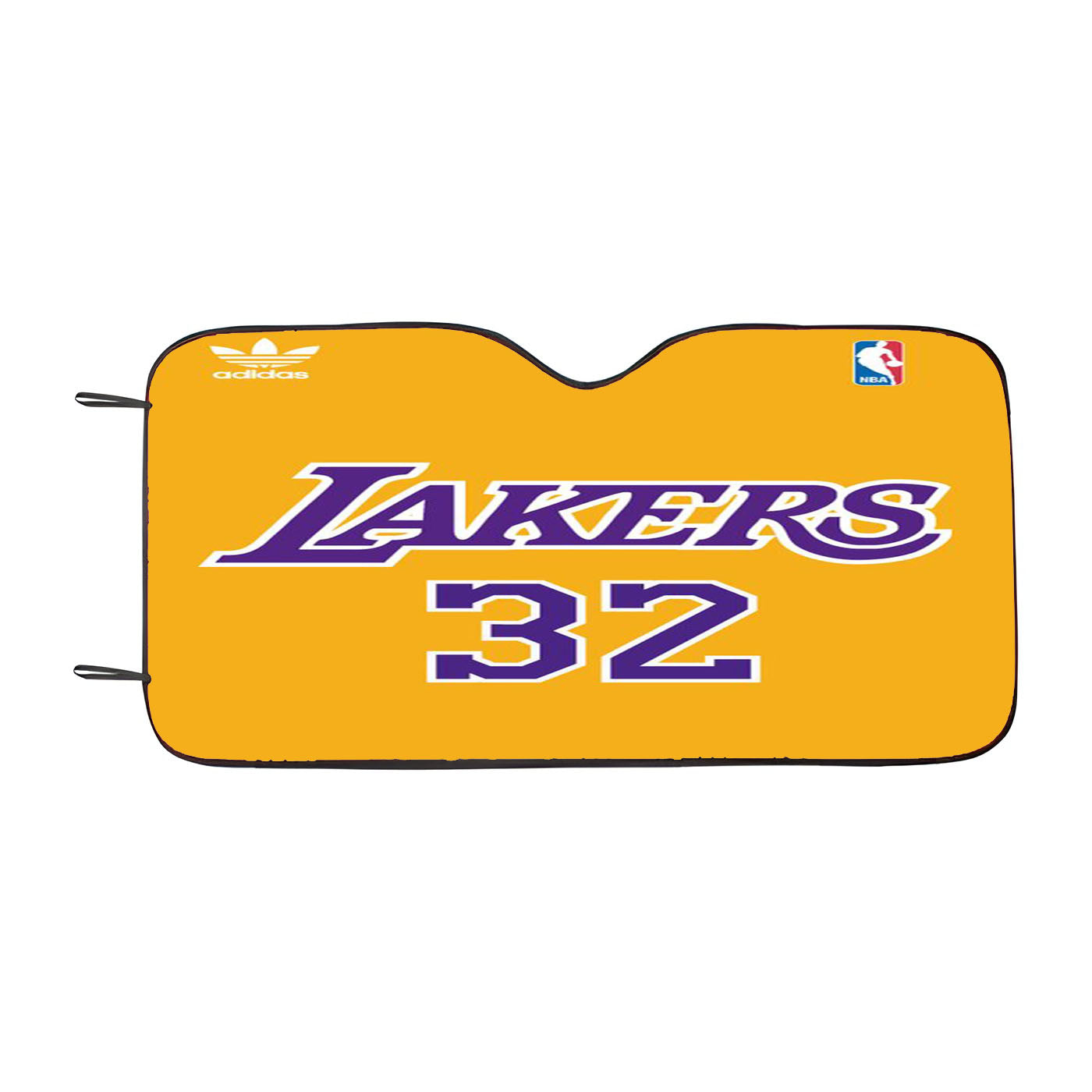 Lakers Yellow Club Basket Ball Car Auto Sun Shade Windshield Cover