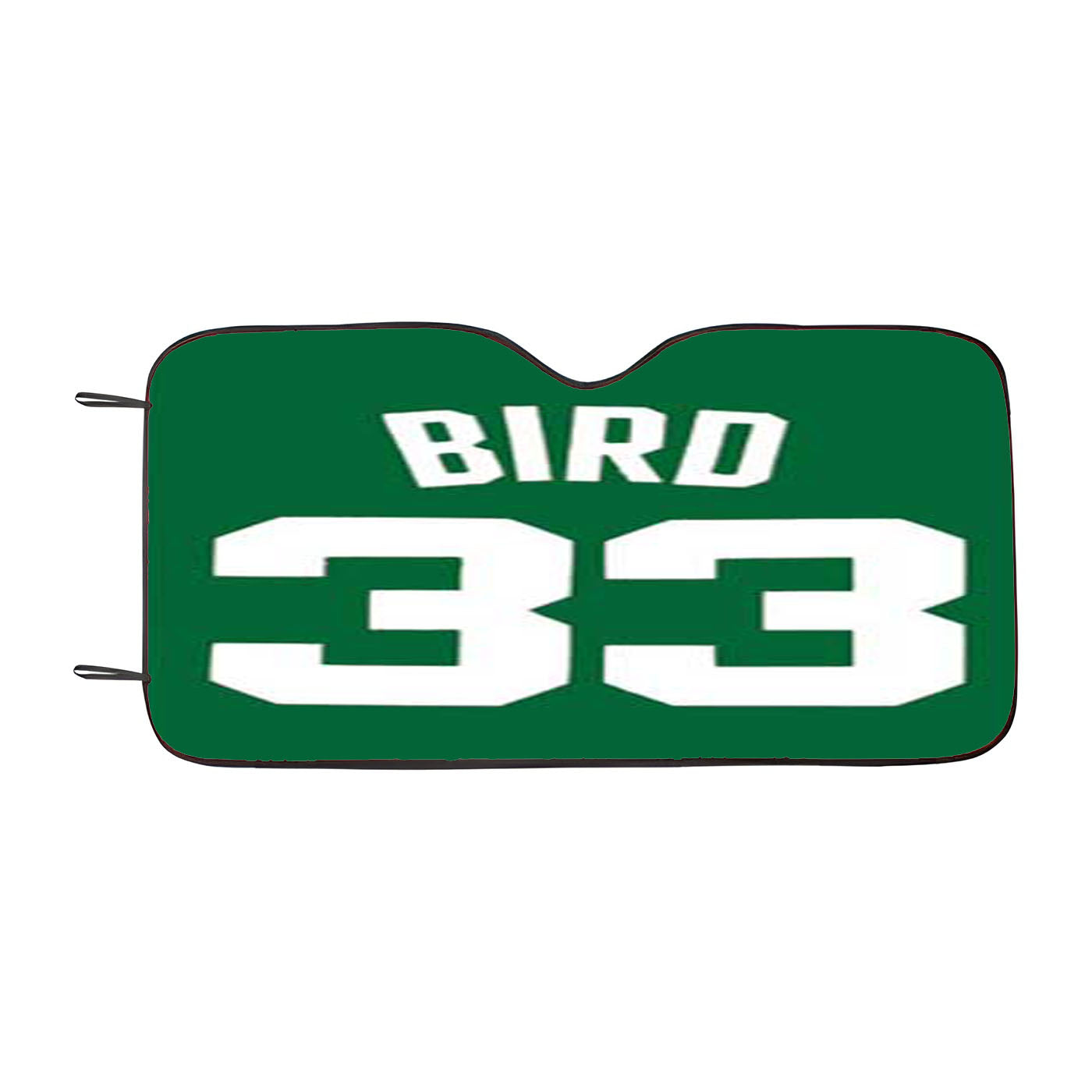 Larry Bird Jersey Green Car Auto Sun Shade Windshield Cover