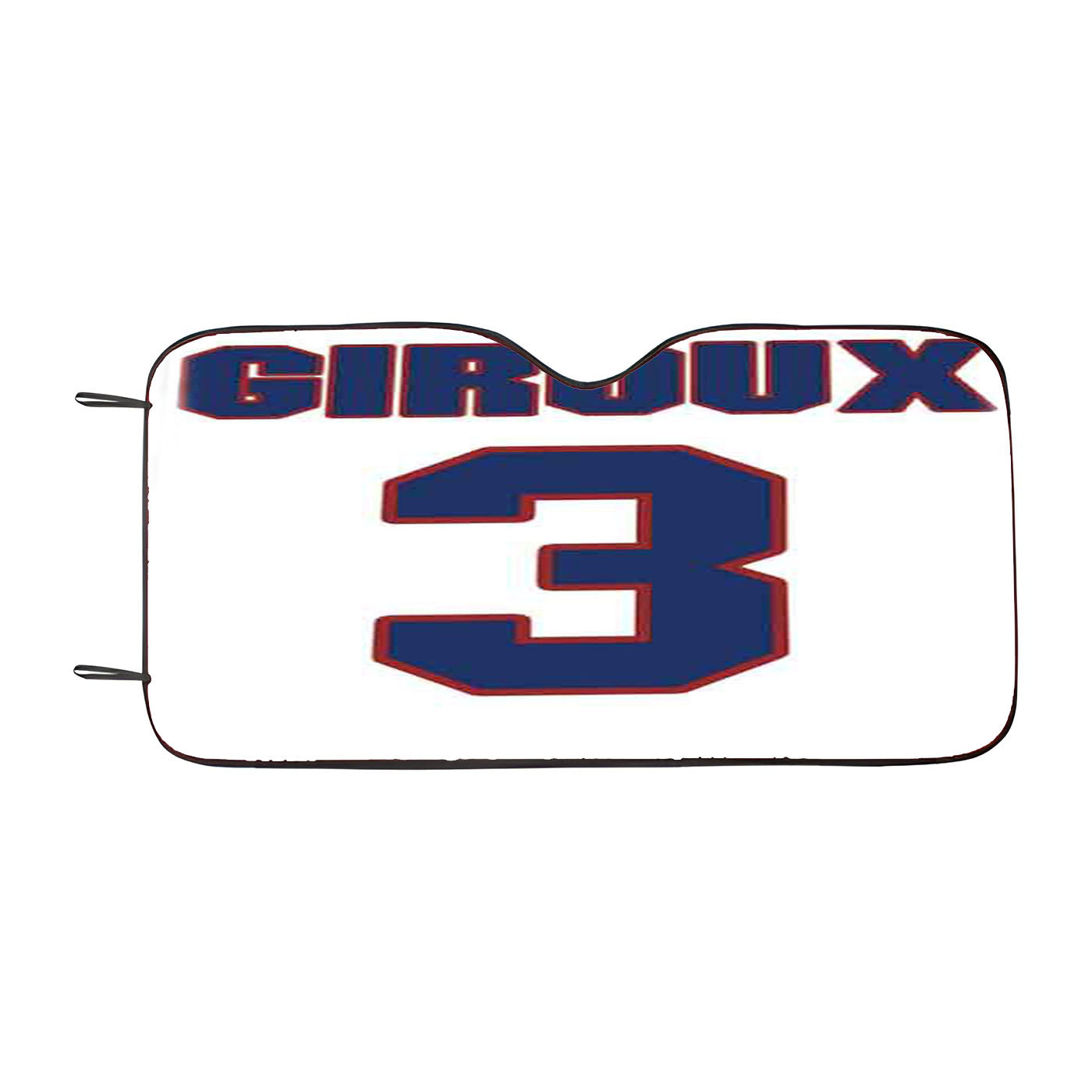 Larry Giroux National Hockey Car Auto Sun Shade Windshield Cover
