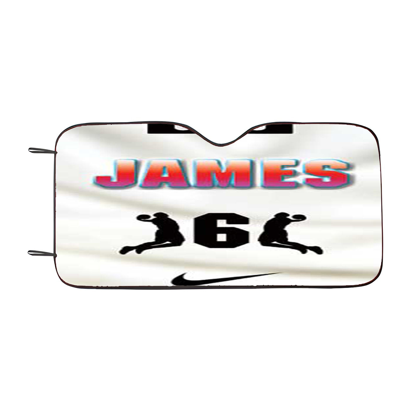 Lebron James 6 Shirt Car Auto Sun Shade Windshield Cover