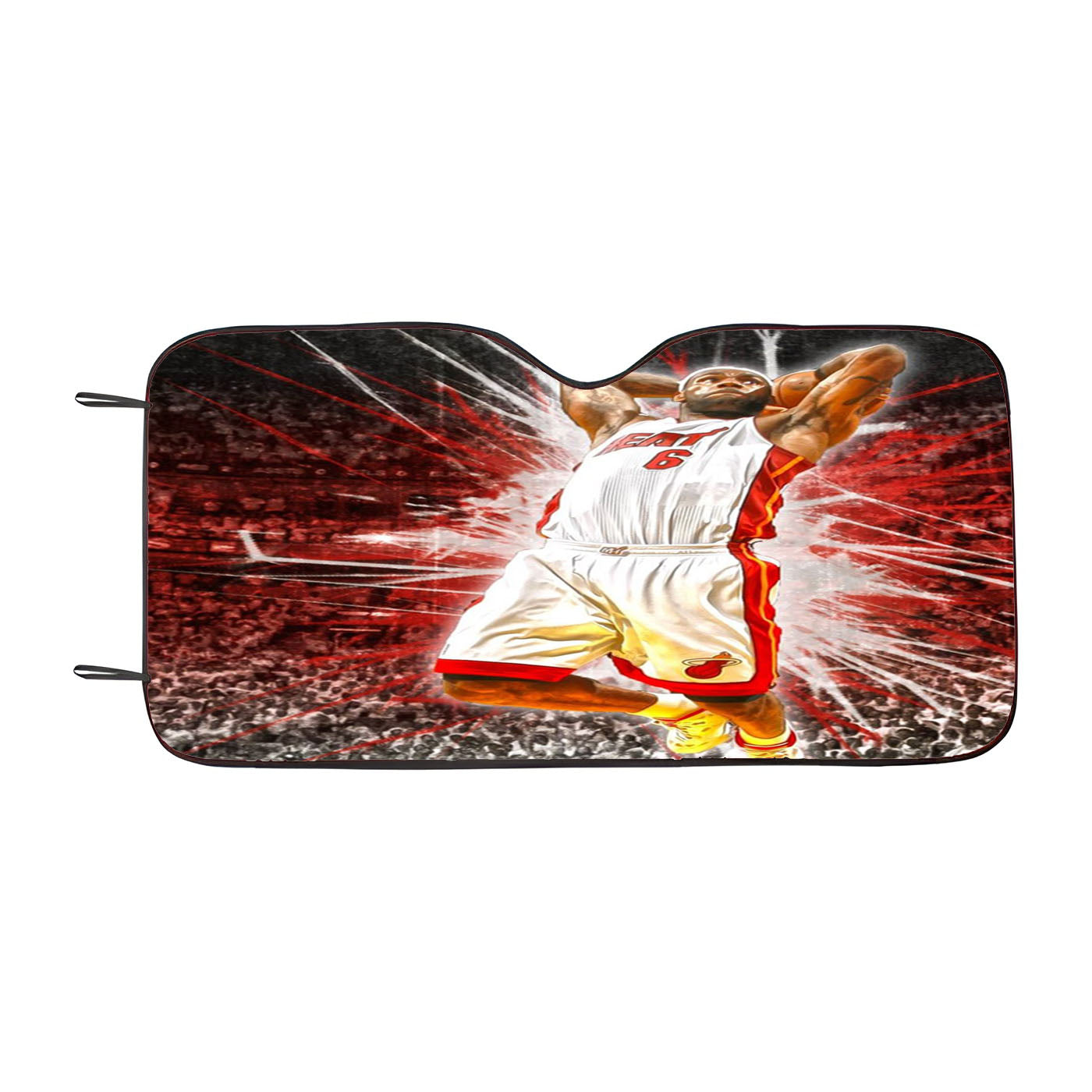 Lebron James Best Artwork Car Auto Sun Shade Windshield Cover