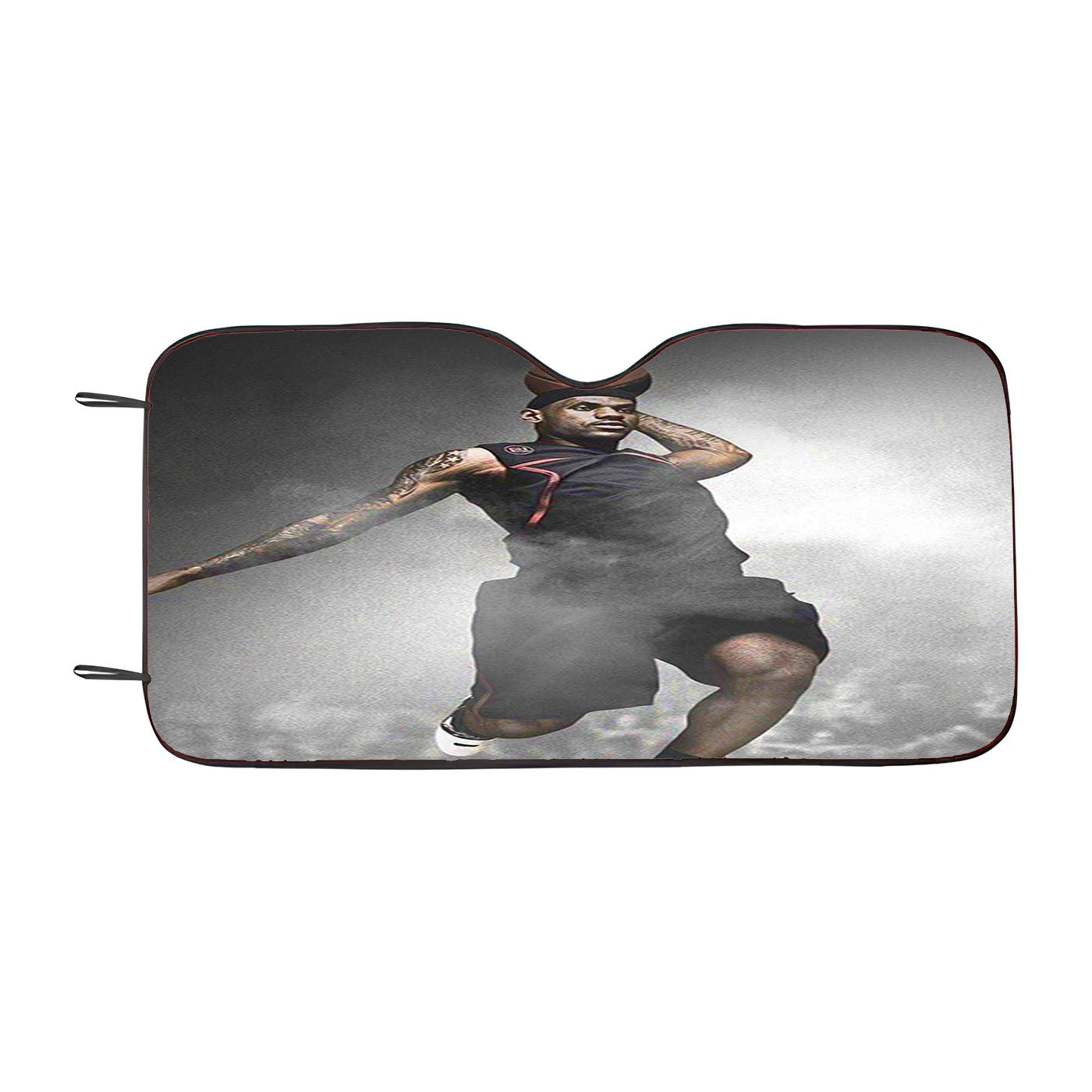 Lebron James Dunk Car Auto Sun Shade Windshield Cover