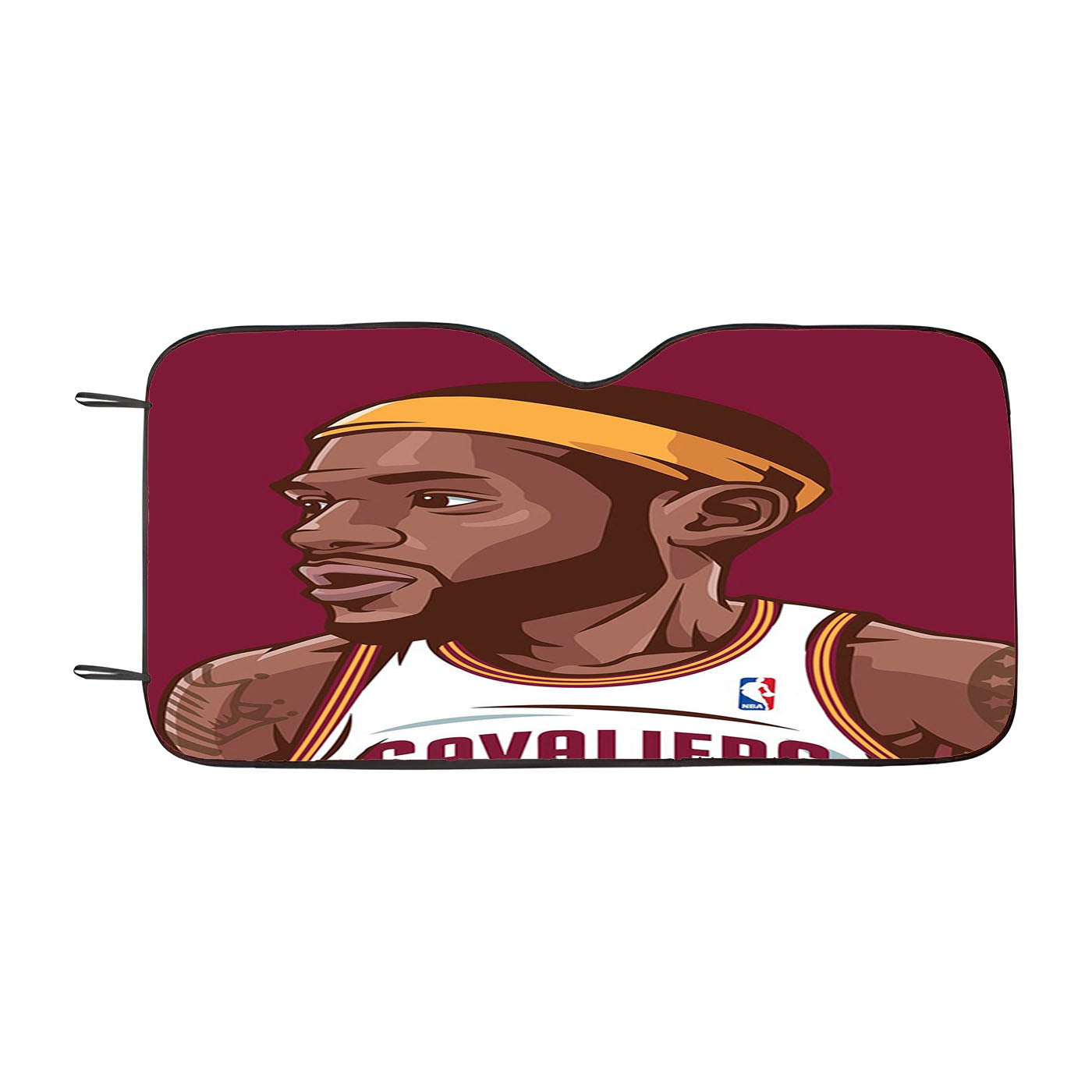Lebron James Hd Car Auto Sun Shade Windshield Cover
