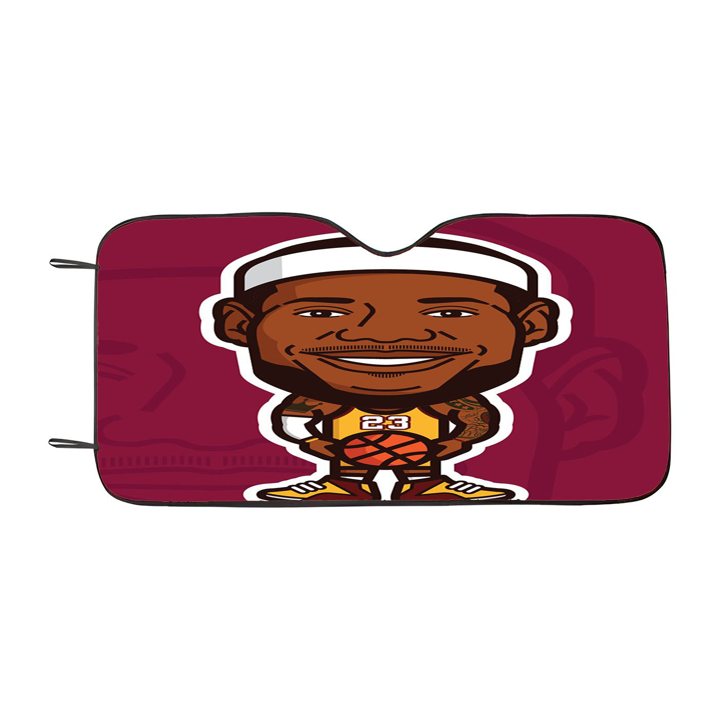 Lebron James Lakers Wallpaper Car Auto Sun Shade Windshield Cover