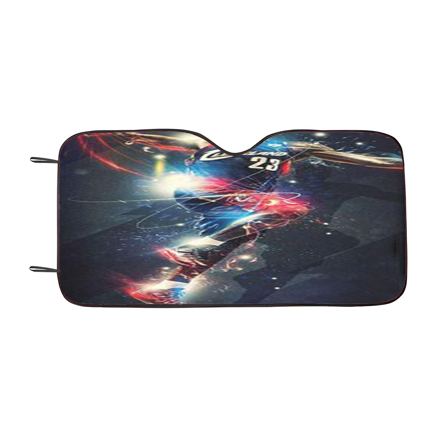 Lebron James Lay Up Car Auto Sun Shade Windshield Cover
