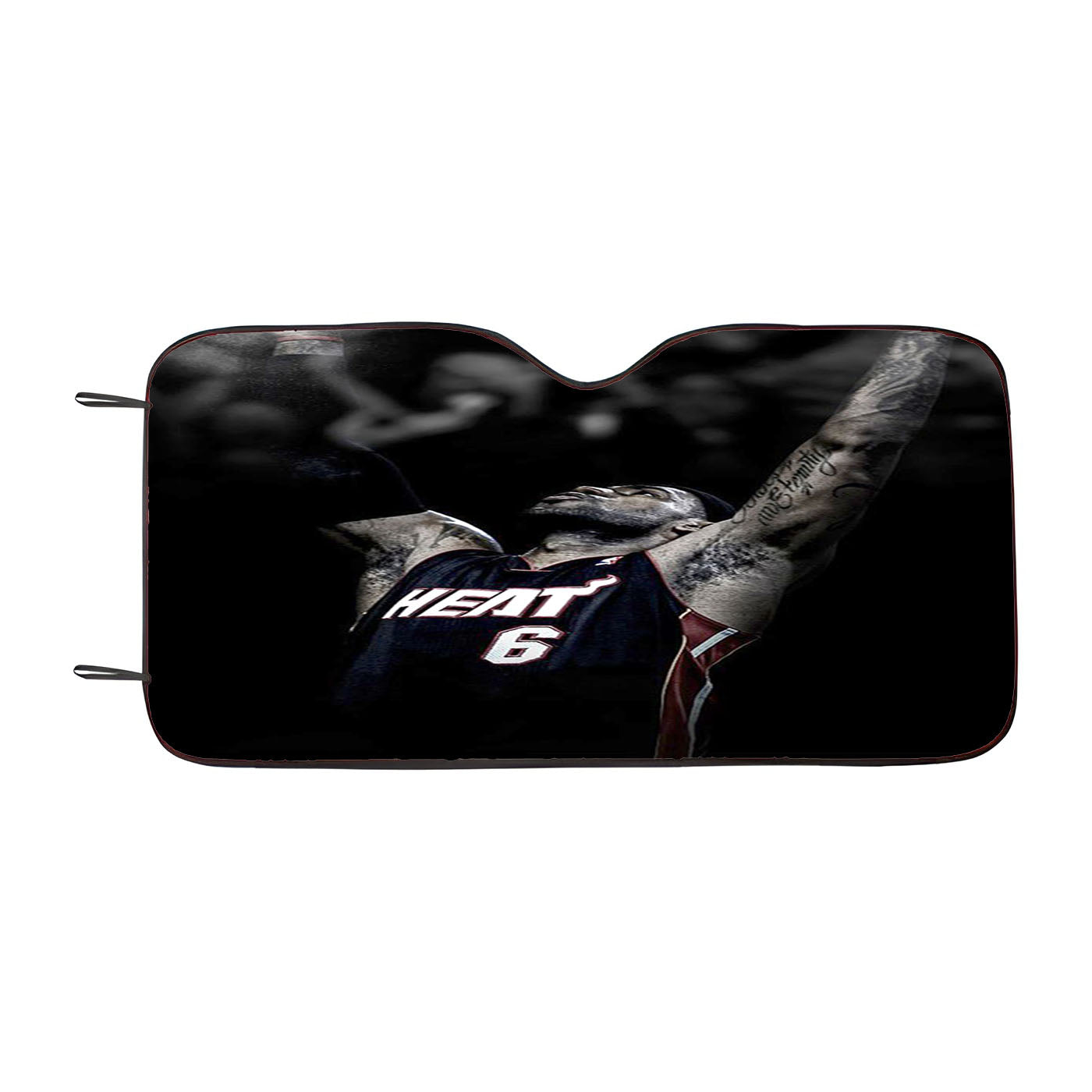Lebron James Powder Toss Car Auto Sun Shade Windshield Cover