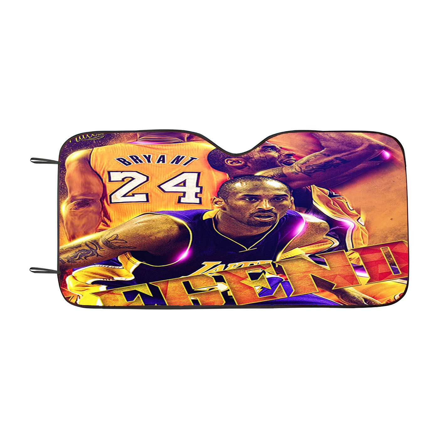 Legend Player From Lakers Team Car Auto Sun Shade Windshield Cover